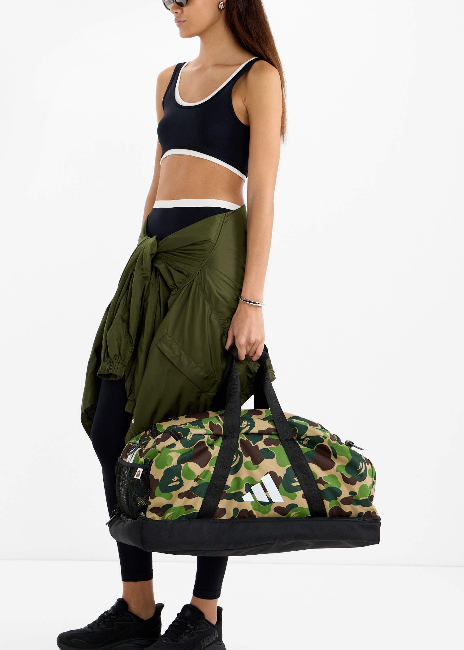 adidas x BAPE Duffle bag for ADULT-UNISEX, Men, Women - Green in
