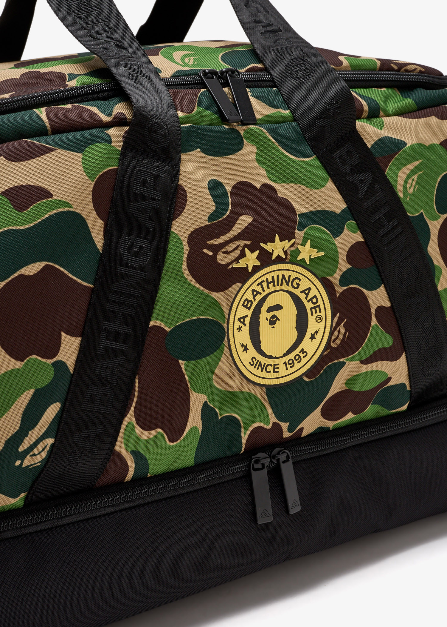 adidas BAPE DUFFLE BAG クルーグリーン adidas x BAPE Duffle
