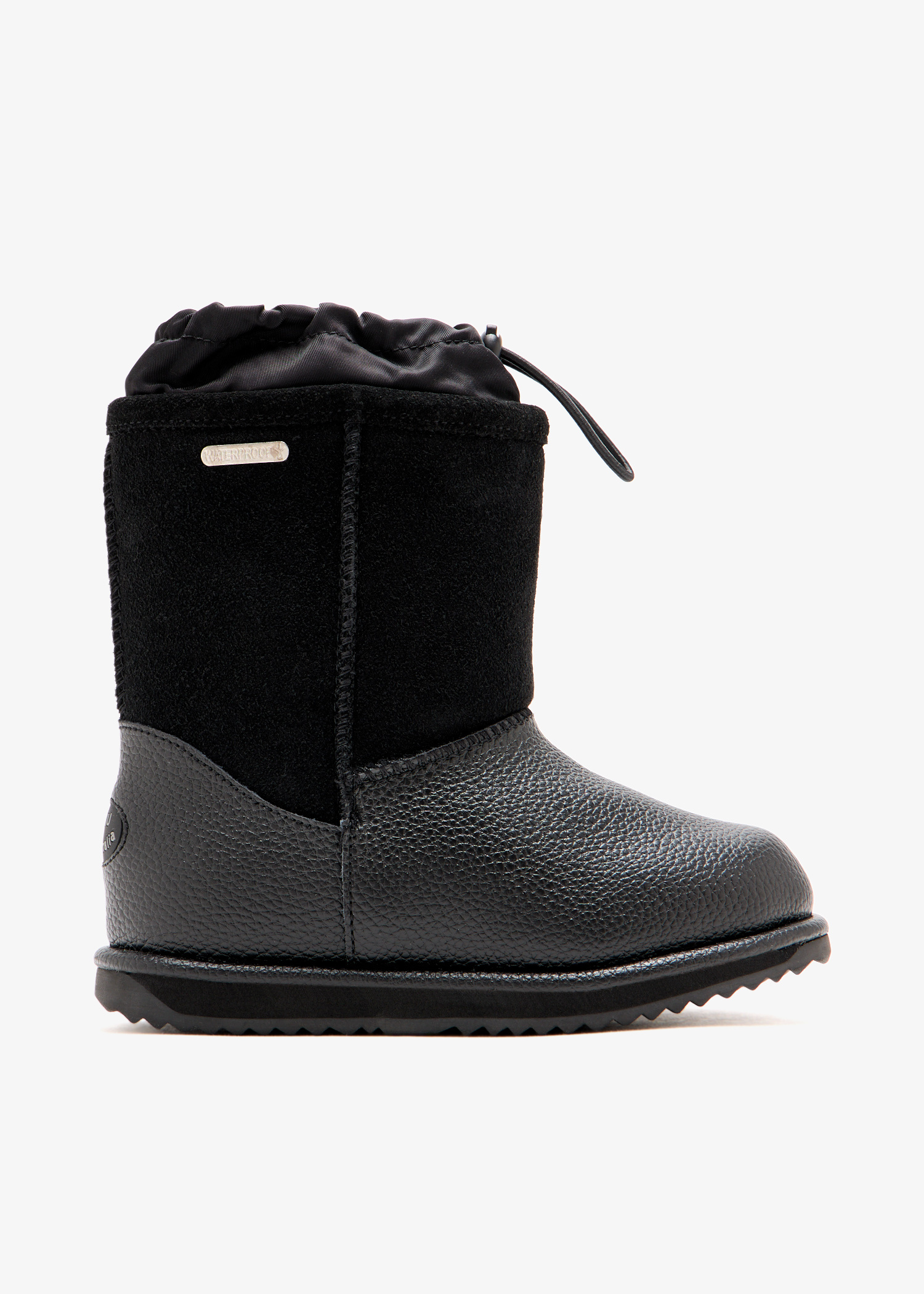 EMU Australia Puggle ankle boots for Kids Unisex - Black in  display picture 2