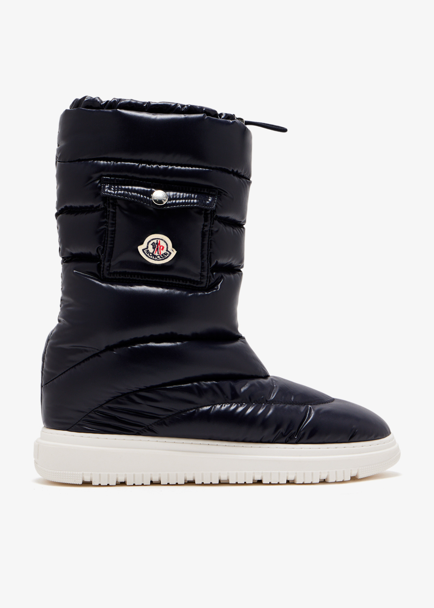 Moncler Petit Gaia pocket snow boots for Boy - Navy in UAE | Level