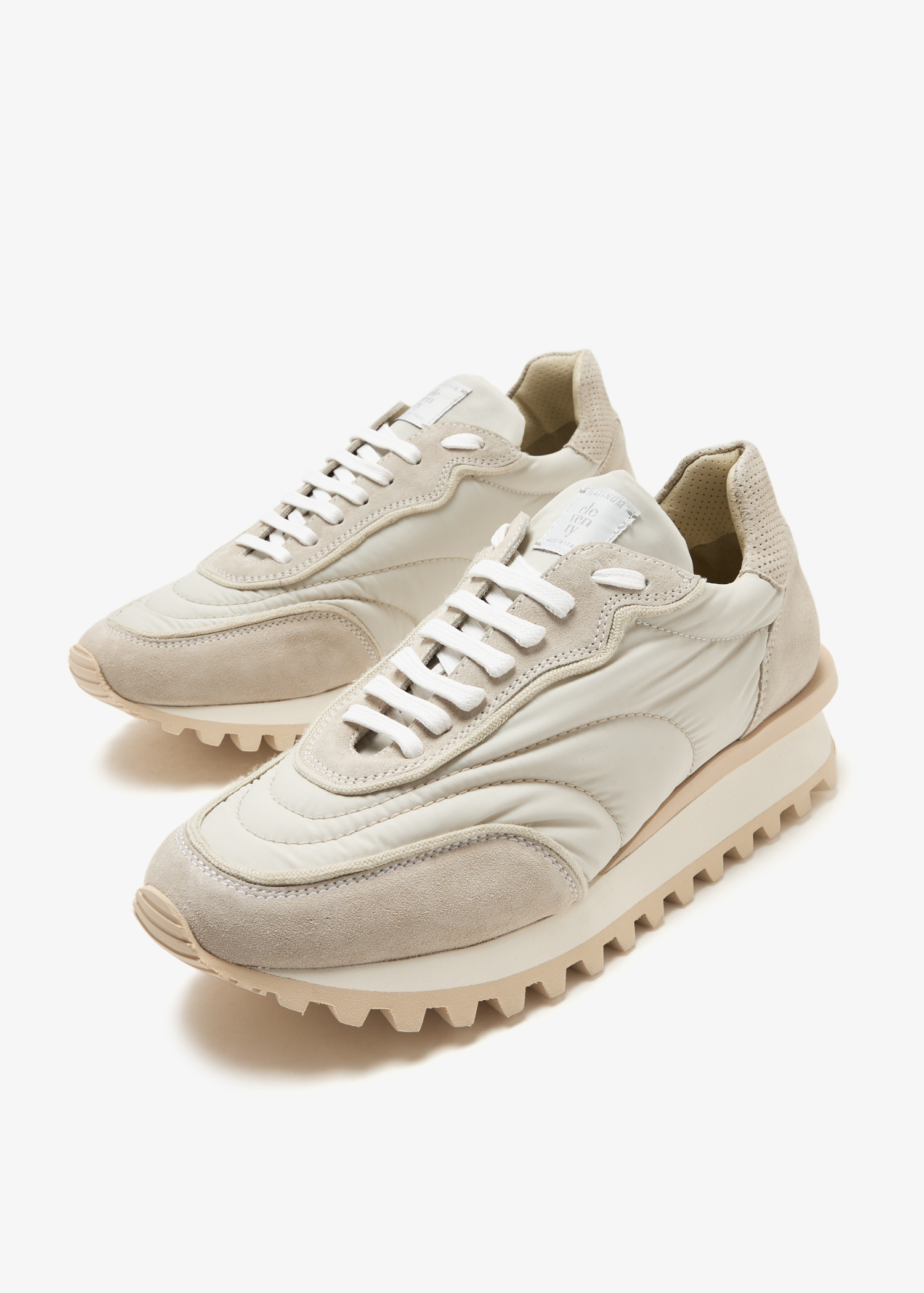 Eleventy Runner sneakers for Men - Beige in UAE | Level Shoes