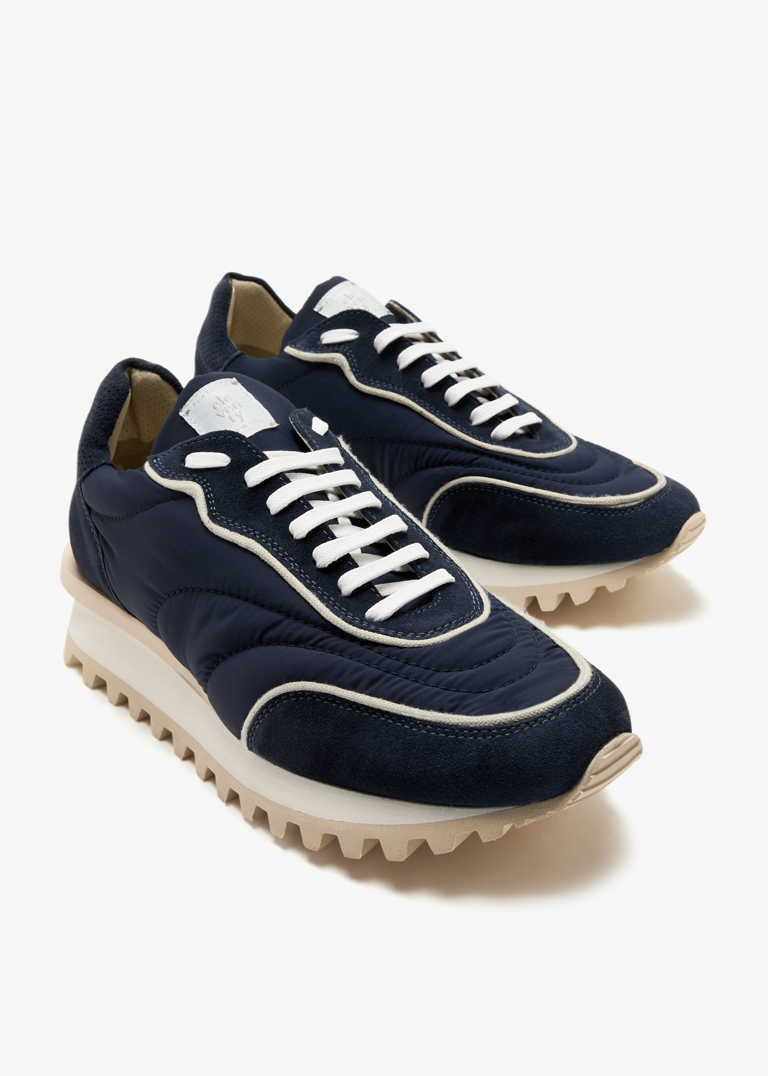 Eleventy Runner sneakers for Men - Navy in UAE | Level Shoes