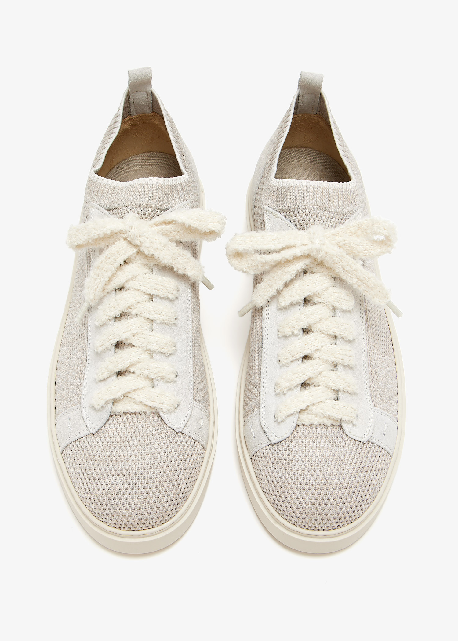 Eleventy Knit sneakers for Men - Grey in UAE | Level Shoes