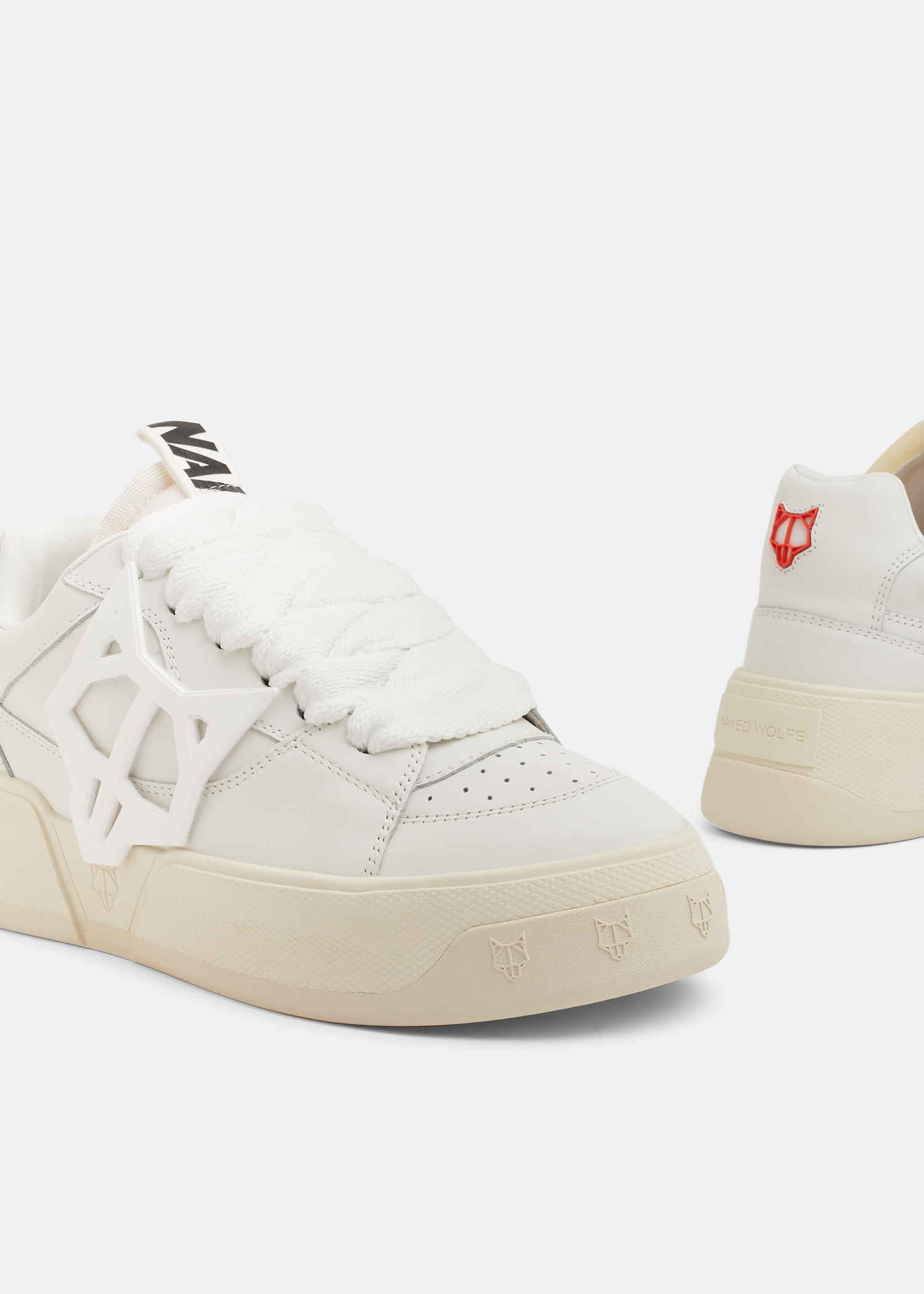 洋書 Free to be naked naked Wolfe sneakers women Track White Size 8 | eBay