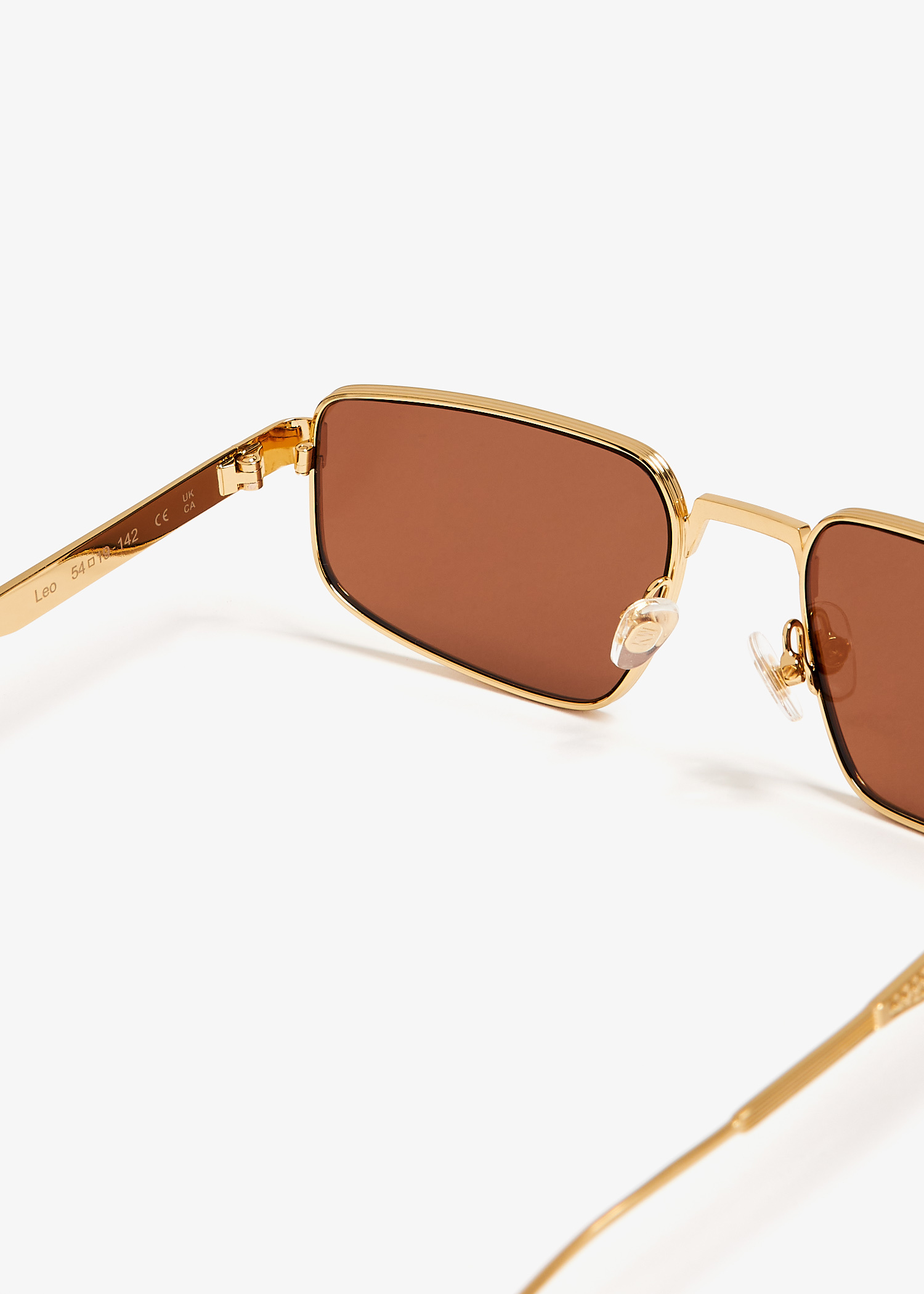 Karen Wazen Leo sunglasses for Women - Gold in USA | Level Shoes