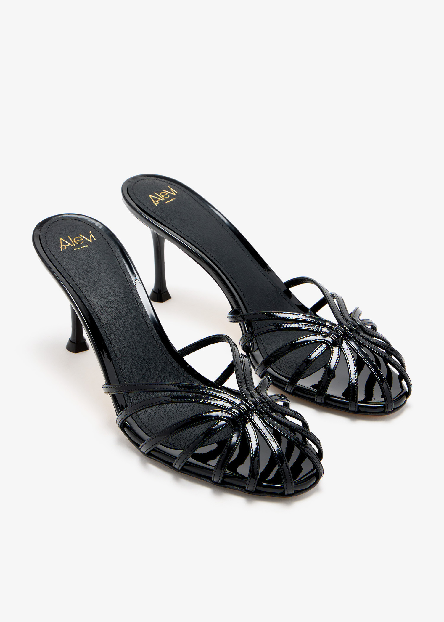 Alevì Milano Rachel mules for Women - Black in USA | Level Shoes
