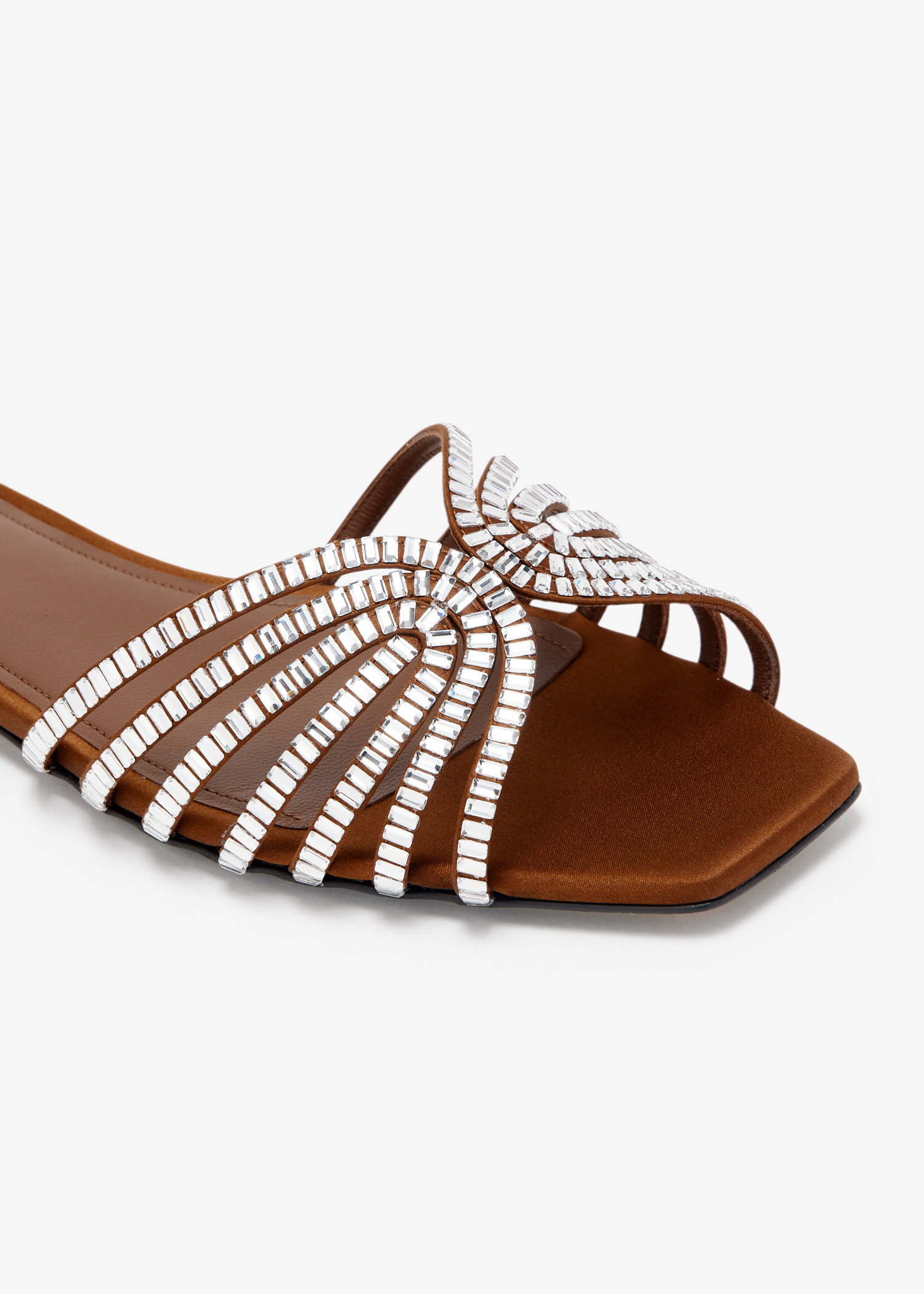 サンダル・ミュール Alevi MILANO 'Lisa' sandals Alevì Milano Sole flat sandals for Women - Brown in UAE