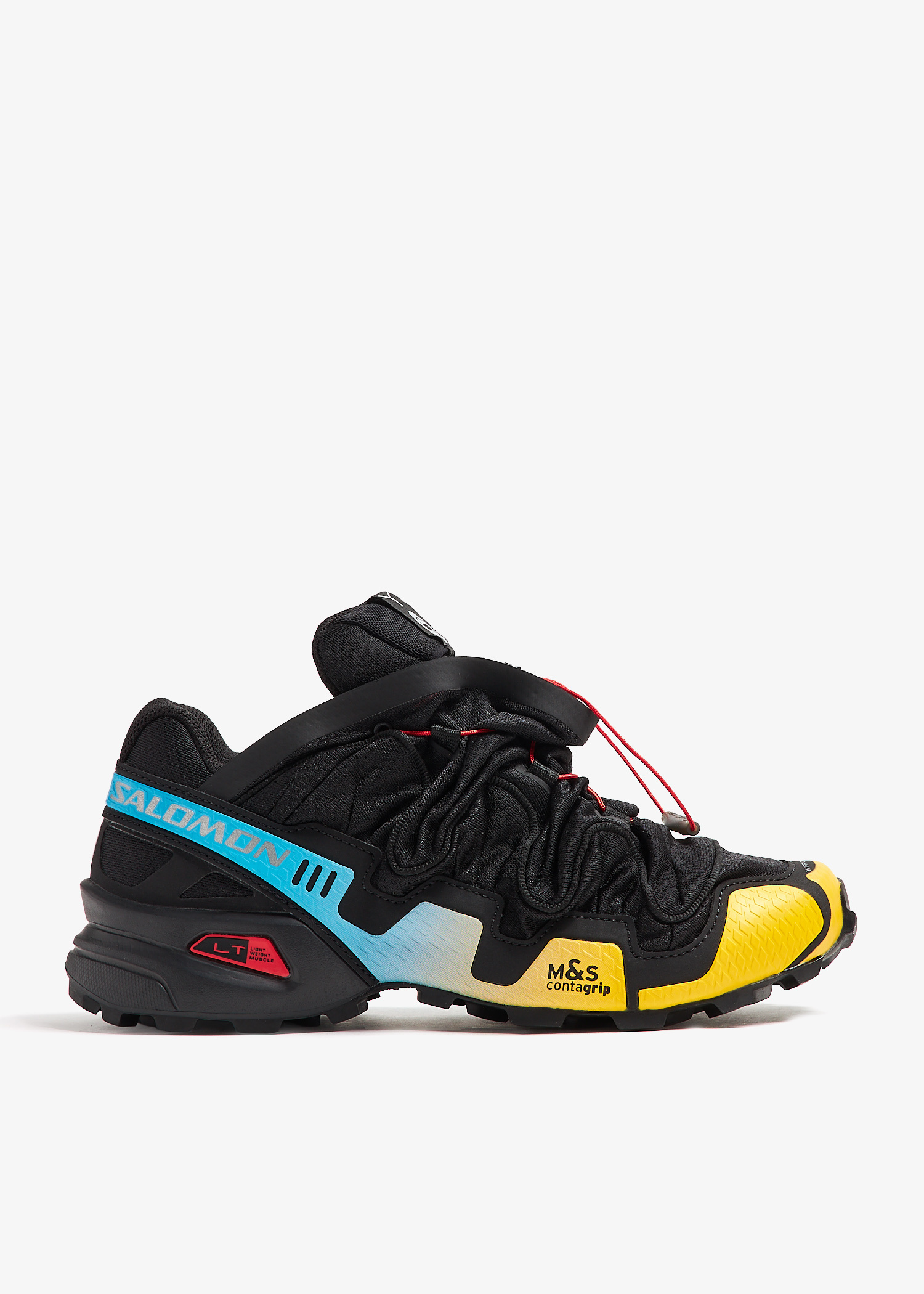 【送料&関税込】Salomon Black Fabric Speedcross 3 Sneakers - Salomon x Y/Project Speedcross 3 sneakers for Women - Black