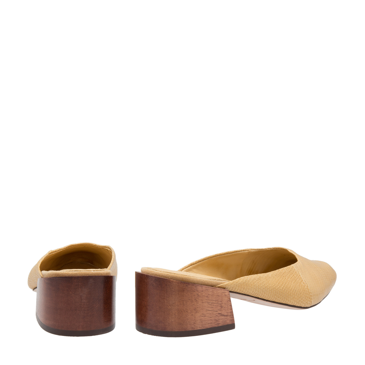 Mari Giudicelli Leblon mules for Women - Beige in UAE | Level Shoes
