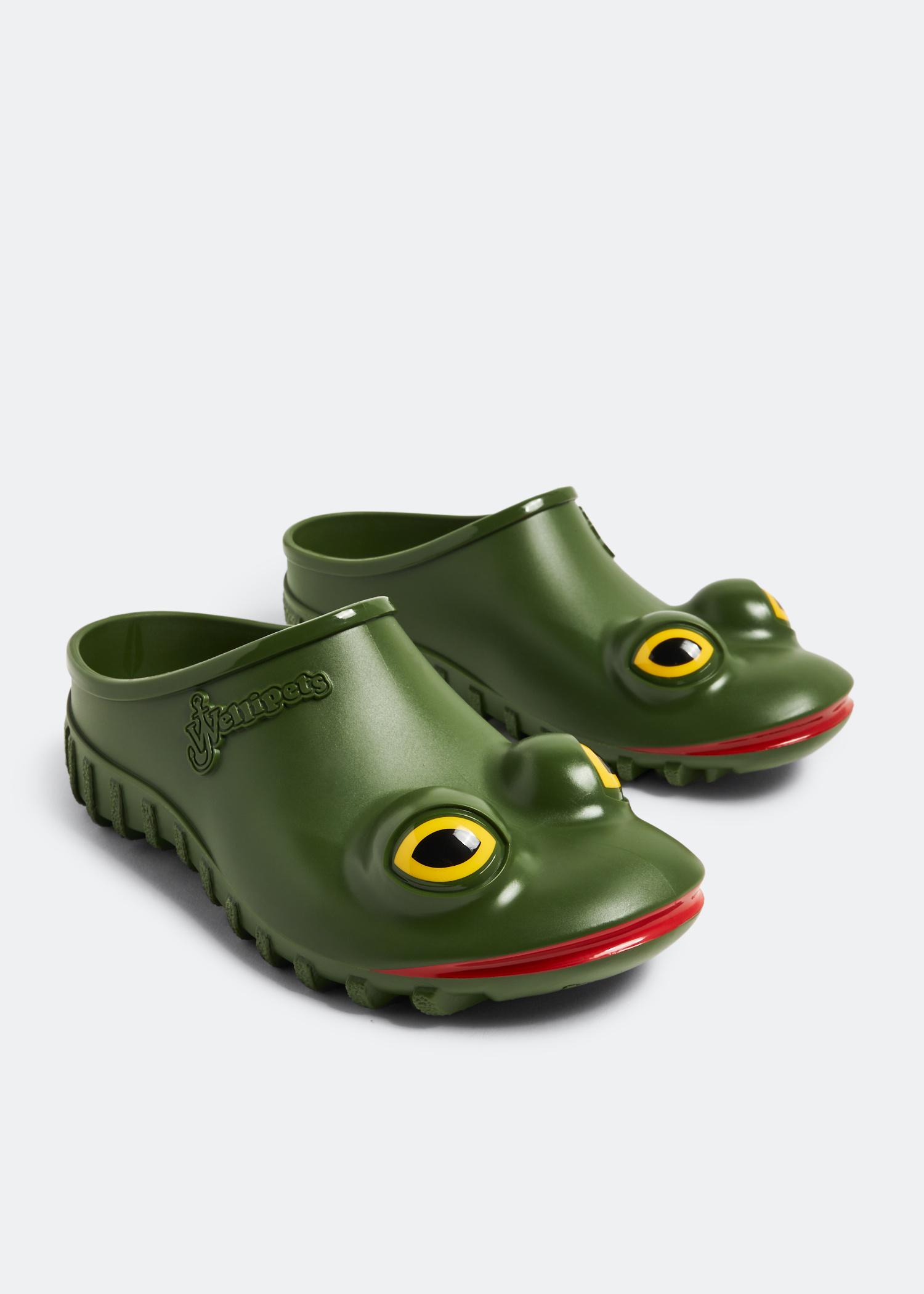 JW Anderson x Wellipets Frog clogs for Men - Green in USA | Level