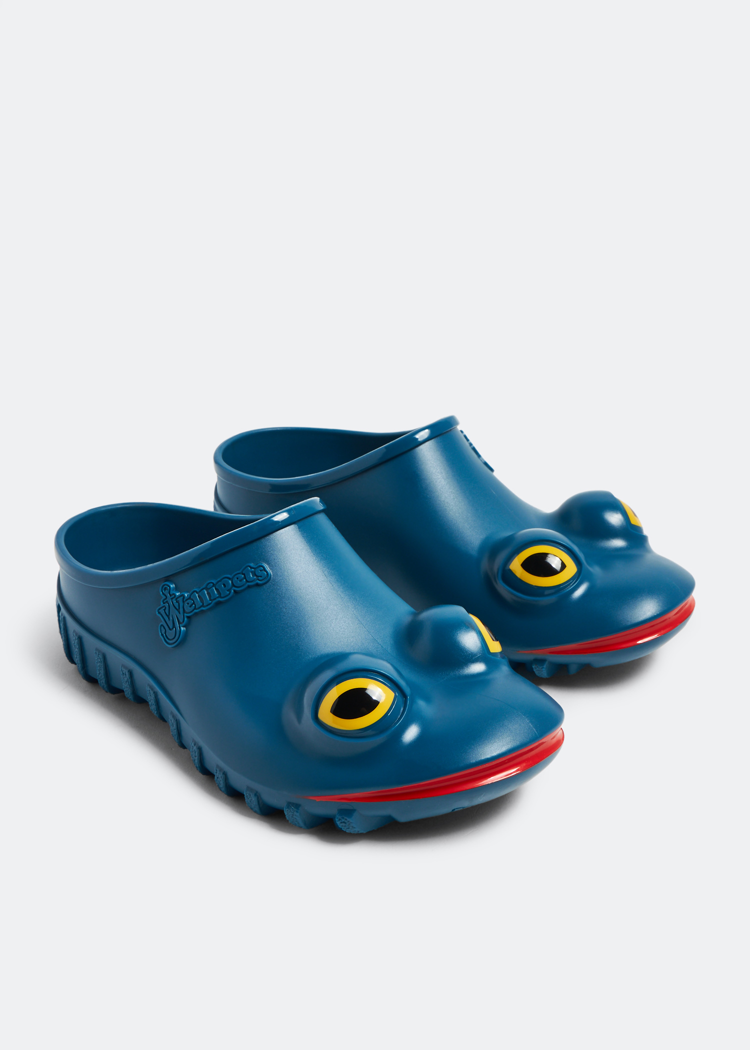 JW Anderson x Wellipets Frog clogs for Men - Blue in USA | Level Shoes
