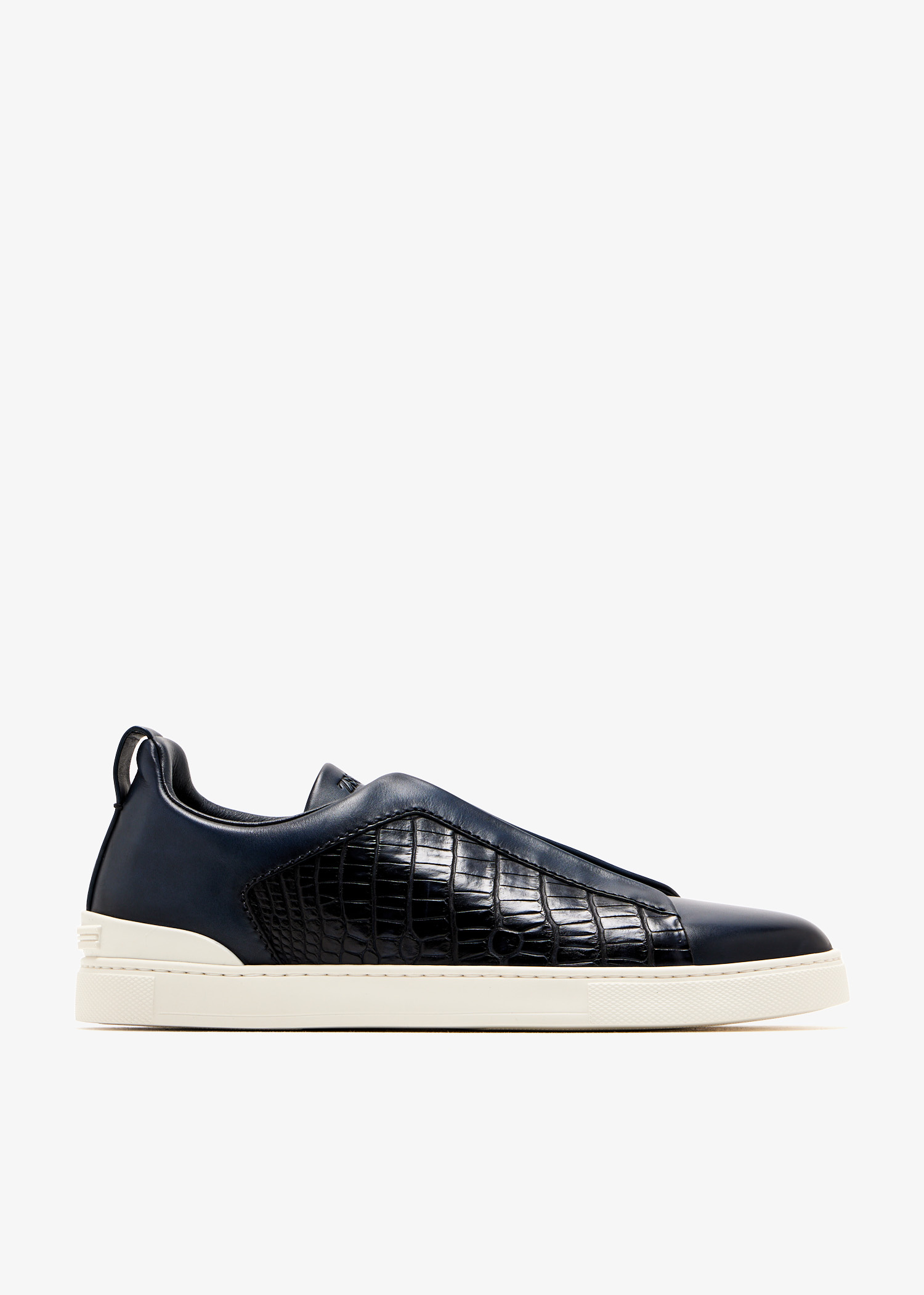 ZEGNA Triple Stitch™ sneakers for Men - Navy in UAE | Level Shoes