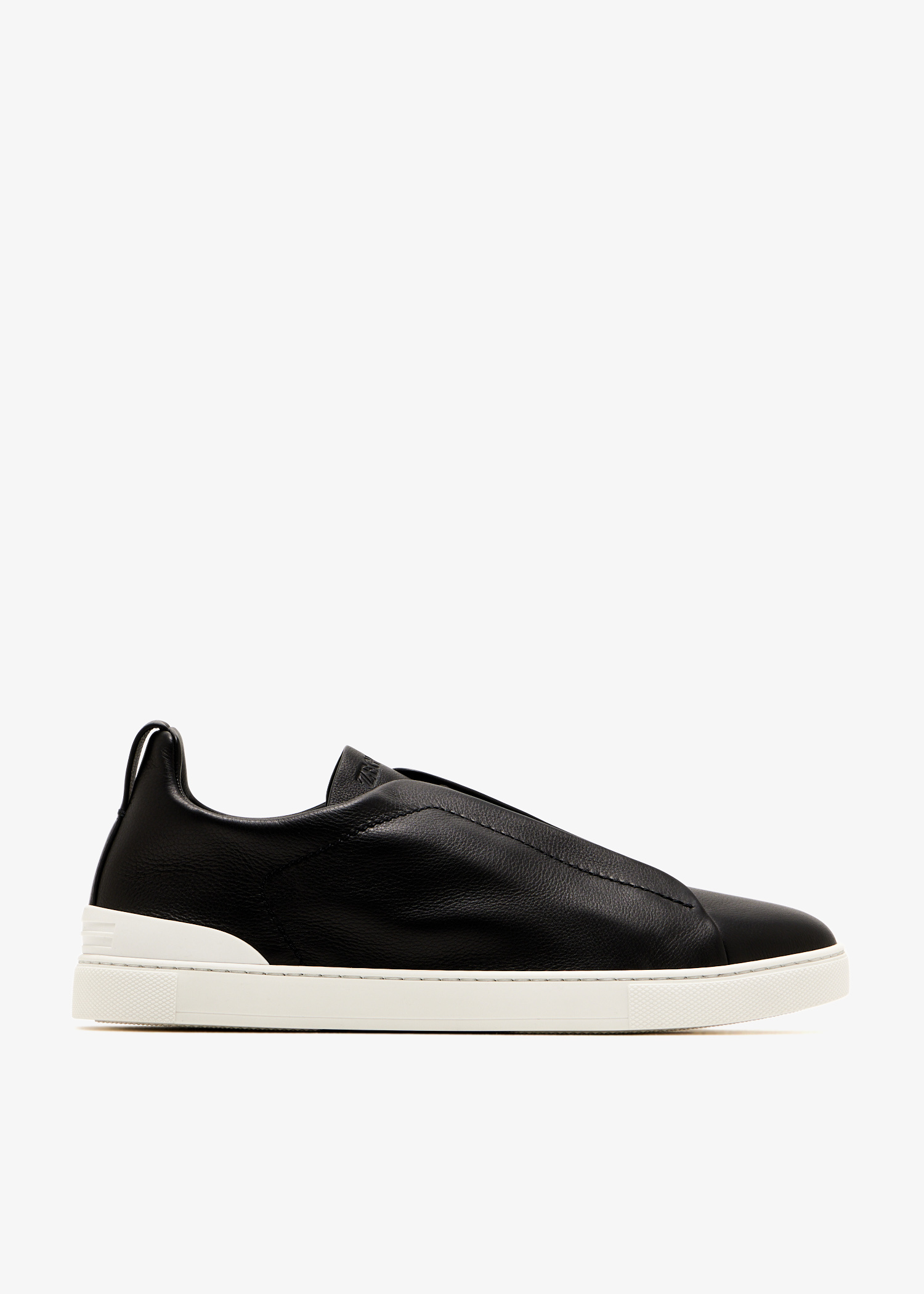 ZEGNA Triple Stitch™ SECONDSKIN sneakers for Men - Black in UAE