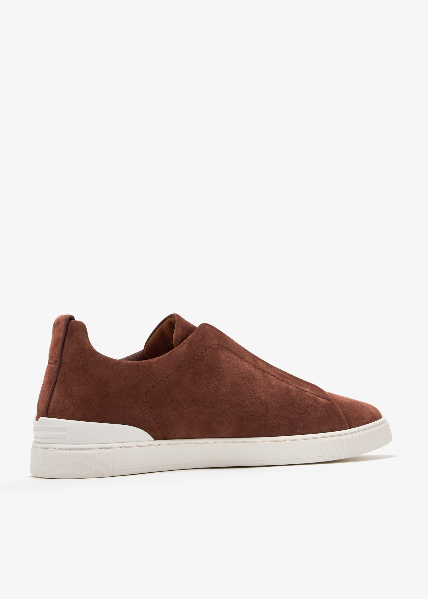 ZEGNA Triple Stitch sneakers for Men - Brown in UAE | Level