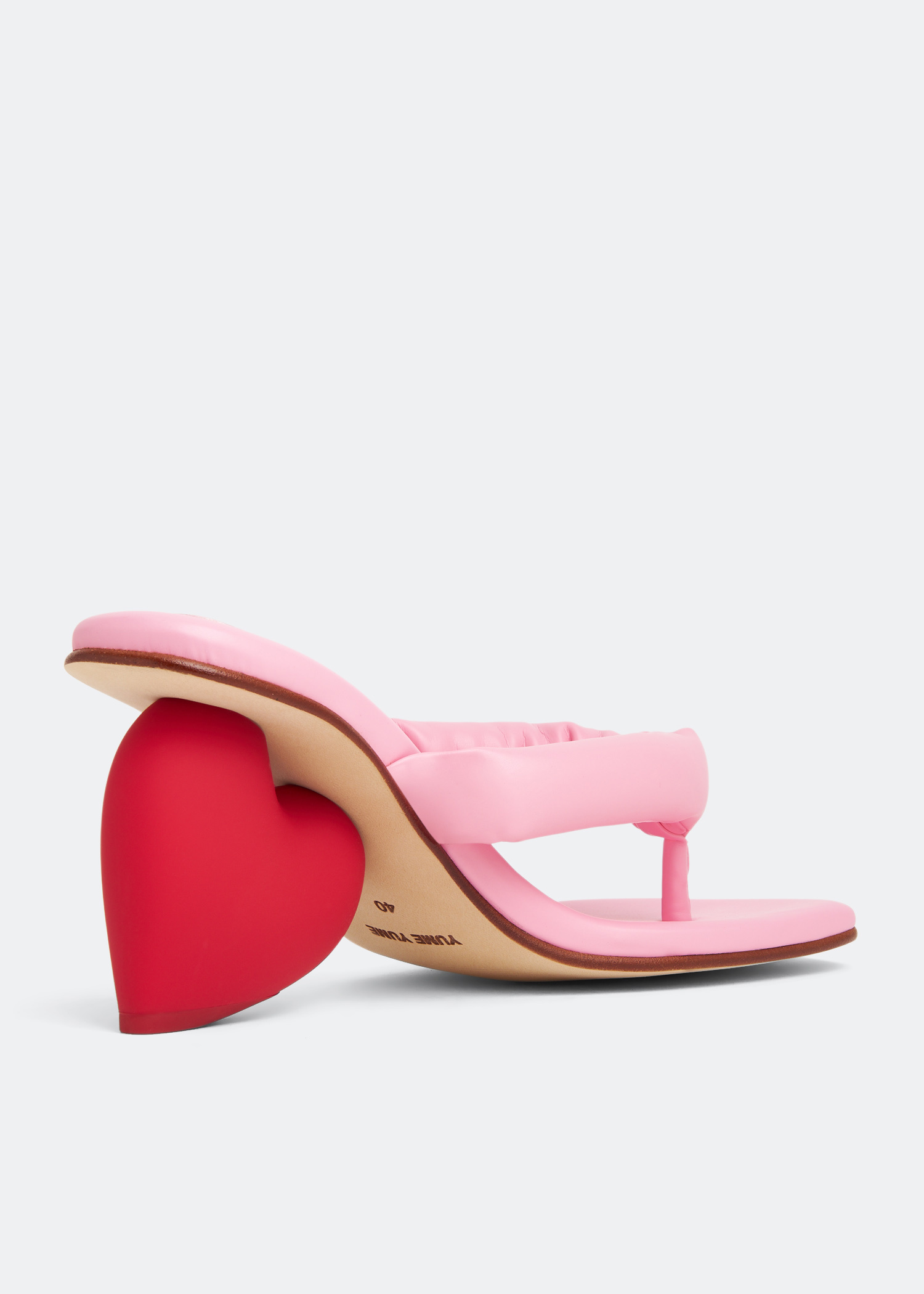 Yume Yume Love Heel mules for Women - Pink in UAE | Level Shoes