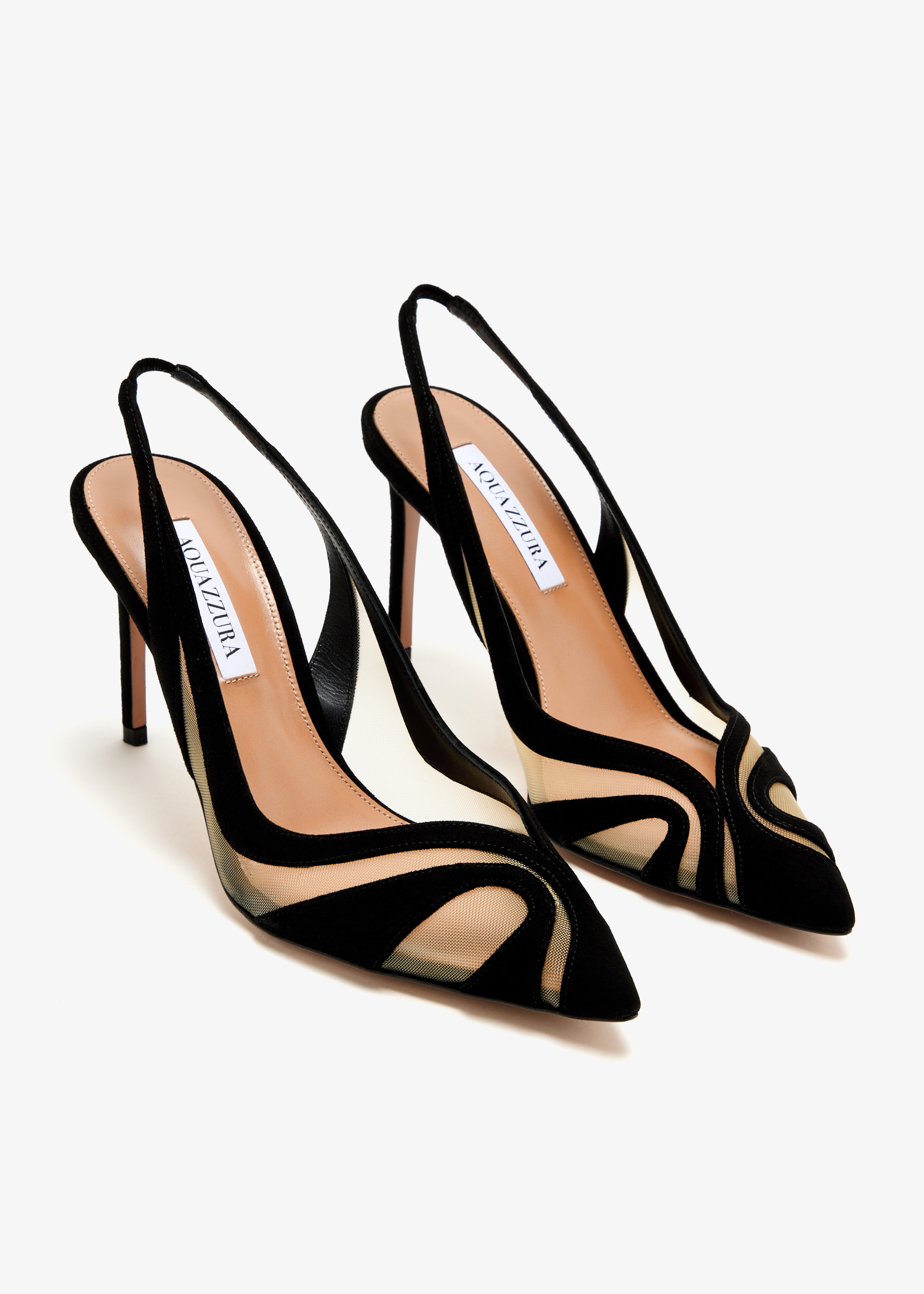 その他 LA&LUNA Aquazzura Lune 85 slingback pumps for Women - Black in UAE