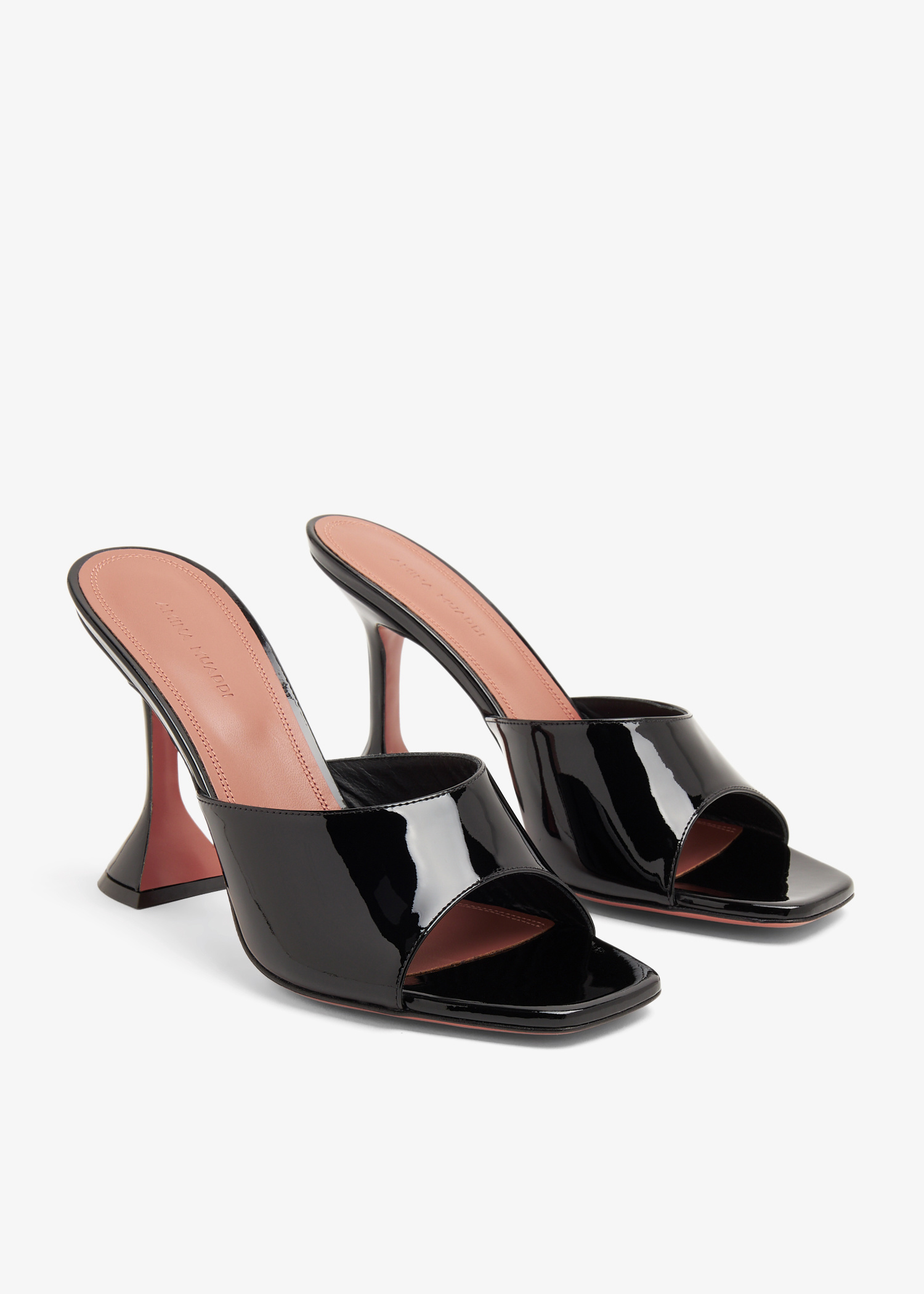 Amina Muaddi Lupita mules for Women - Black in UAE | Level Shoes