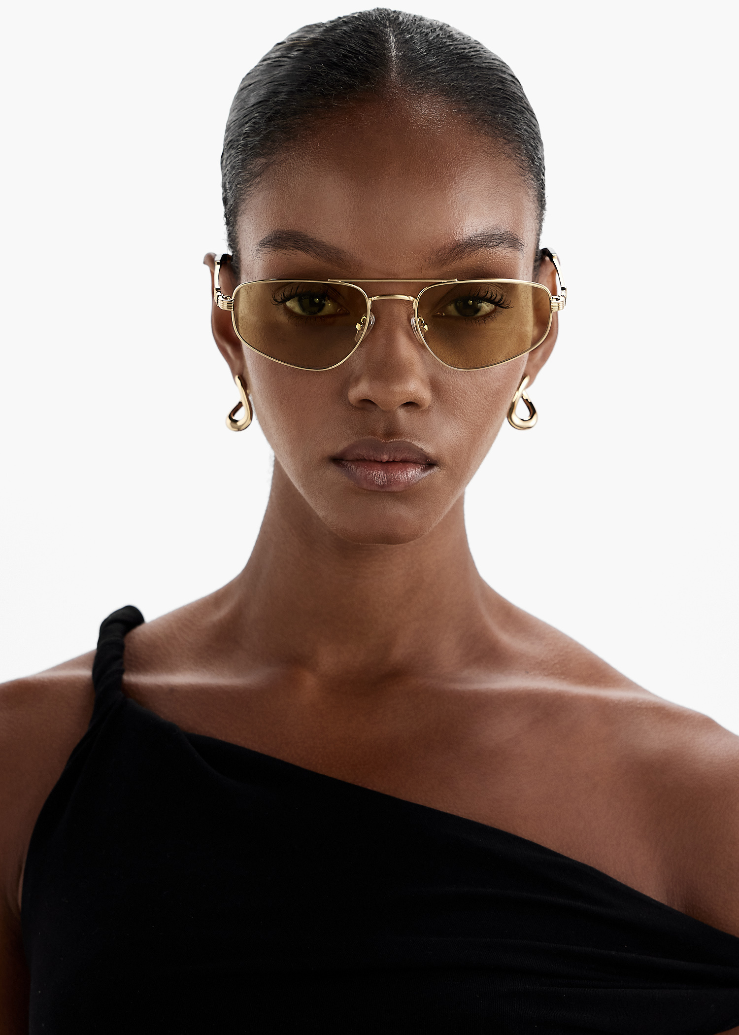 Luv Lou The Harvey sunglasses for Women - Gold in USA | Level Shoes