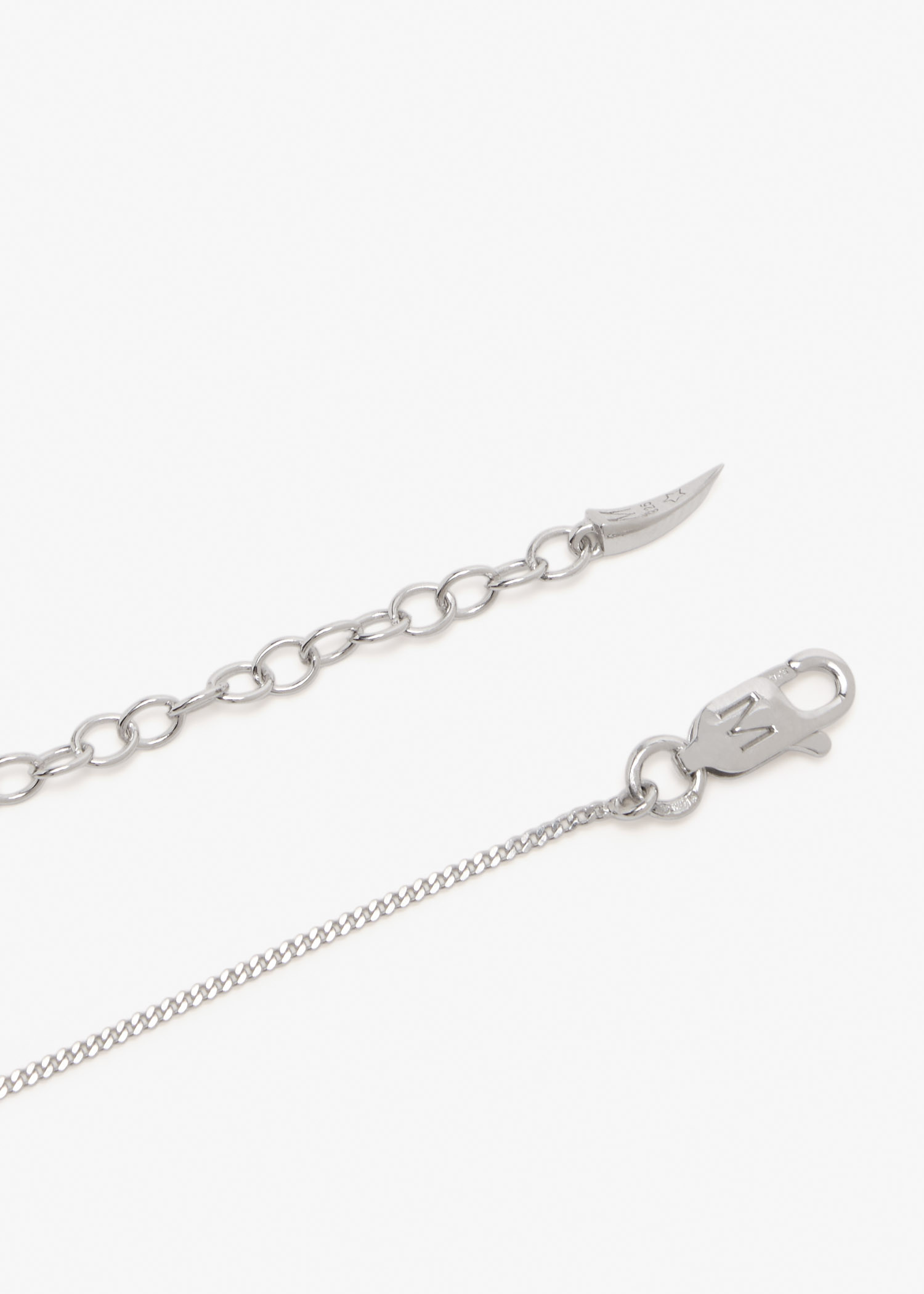 Missoma x Lucy Williams T-Bar Knot pendant necklace for Women