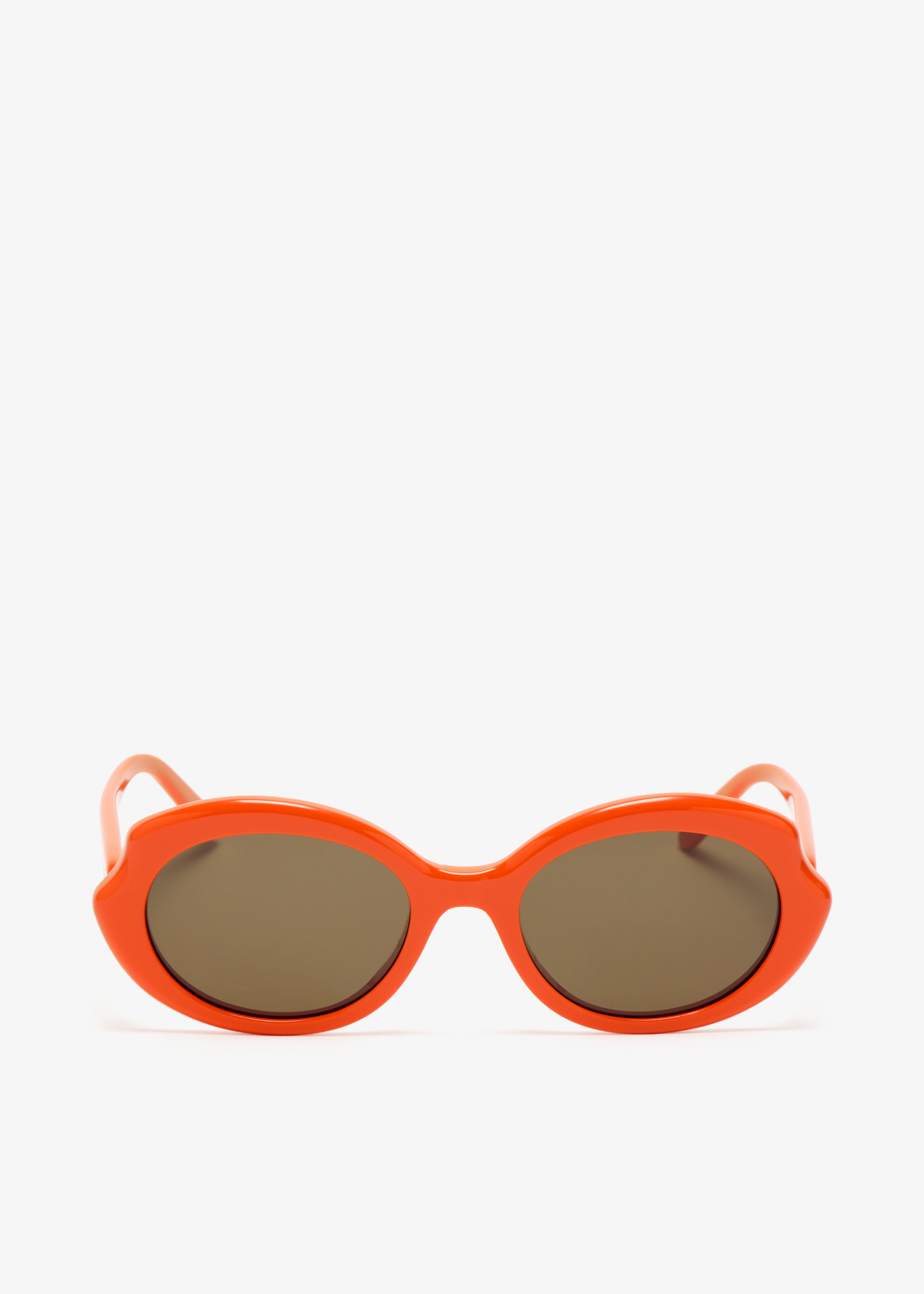 LOEWE Slim round sunglasses for Women - Orange in USA 