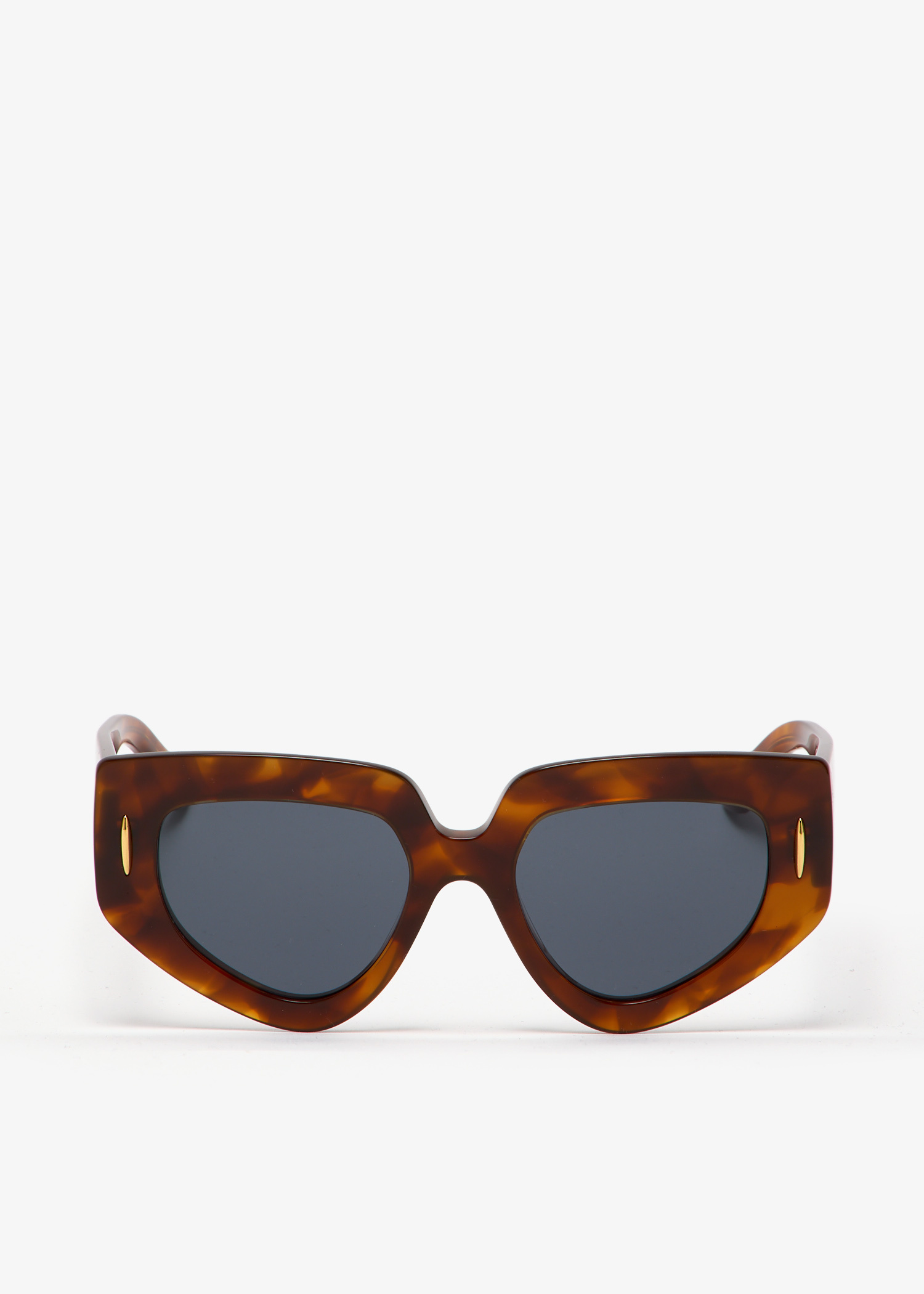 New, LOEWE Sunglasses LW40155I 53V Authentic LOEWE Anagram geometric sunglasses for Women - Brown in UAE  main image 3
