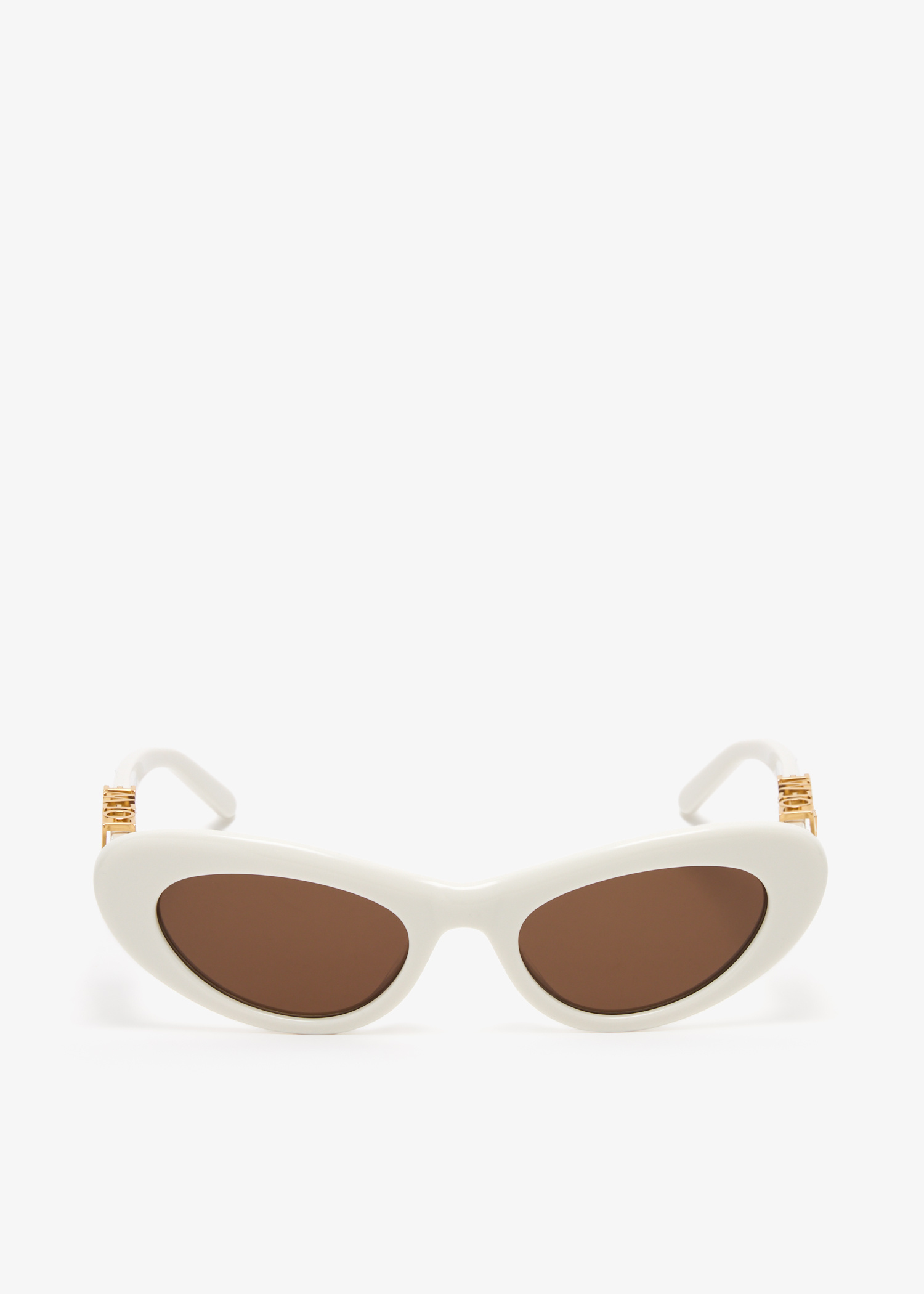 NWT Loewe Lw40147F - White Oval Sunglasses Loewe LW40147I S (54 - 20) with Grey lenses and Black frame  main image 2