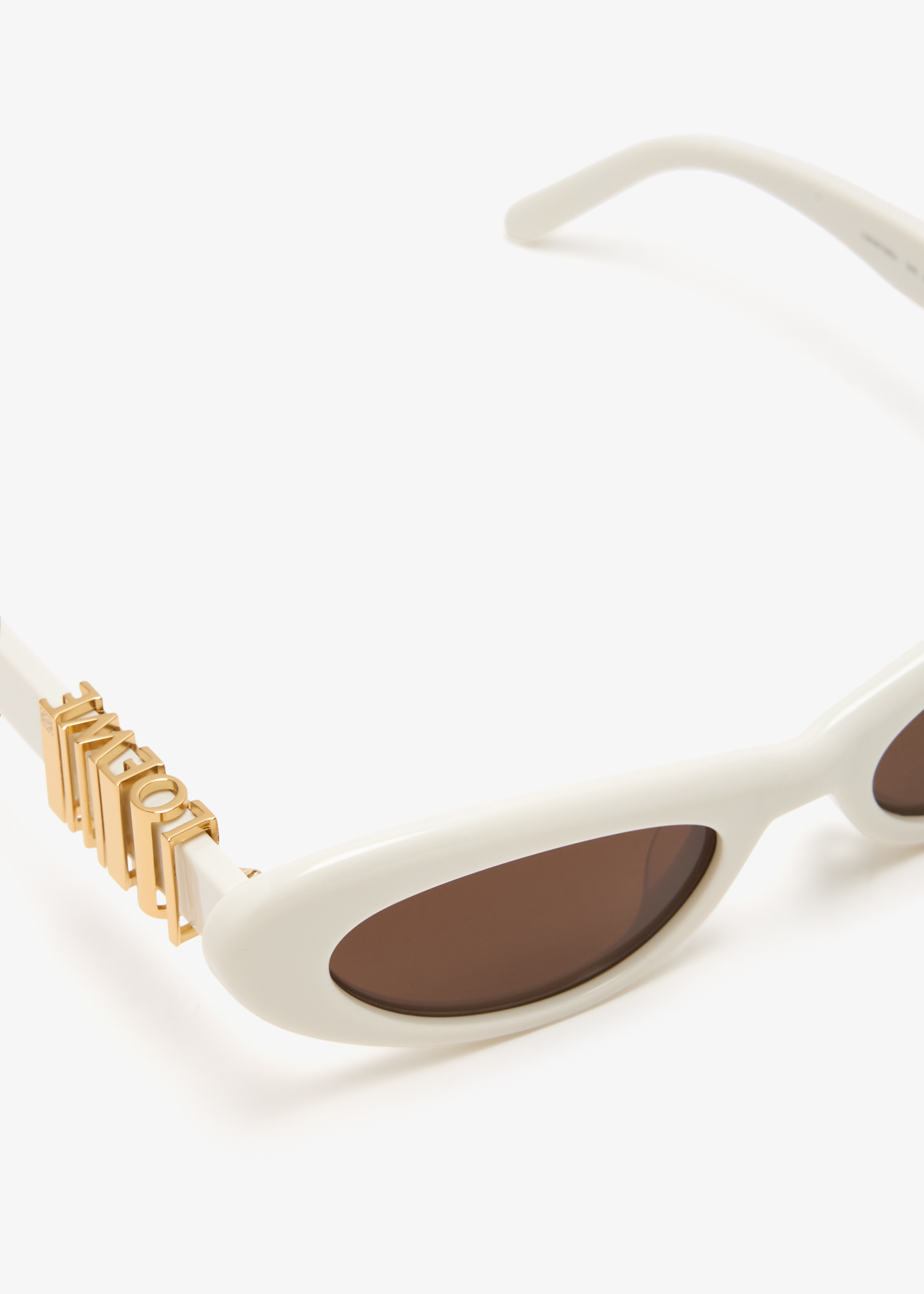 LOEWE Slim Oval sunglasses for Women - White in UAE | Level