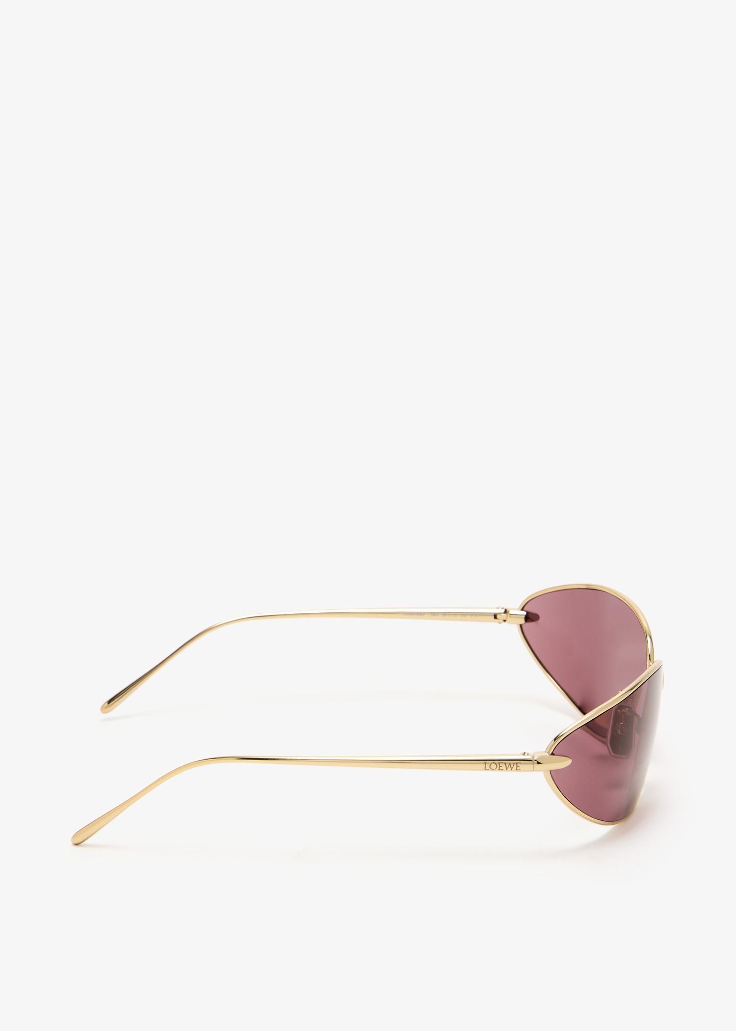 NEW LOEWE SUNGLASSES GOLD WOMEN EYEWEAR LOEWE LW40164U 32U Loewe New! Loewe LW40164U 32U Sky Slim Metal Frame Authentic  main image 3