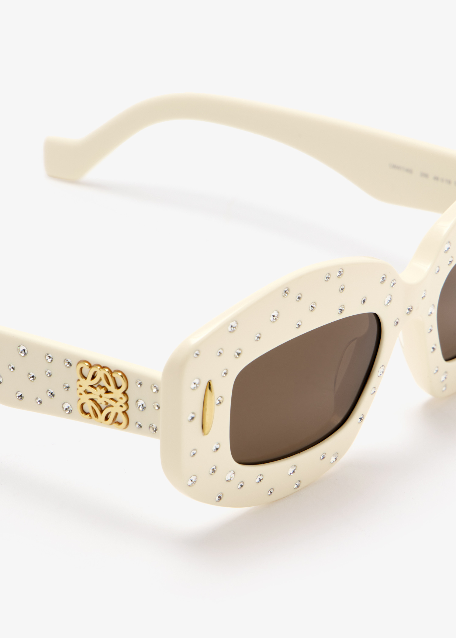LOEWE Anagram rectangular sunglasses for Women - Cream in LOEWE Anagram rectangular sunglasses for Women - Cream in