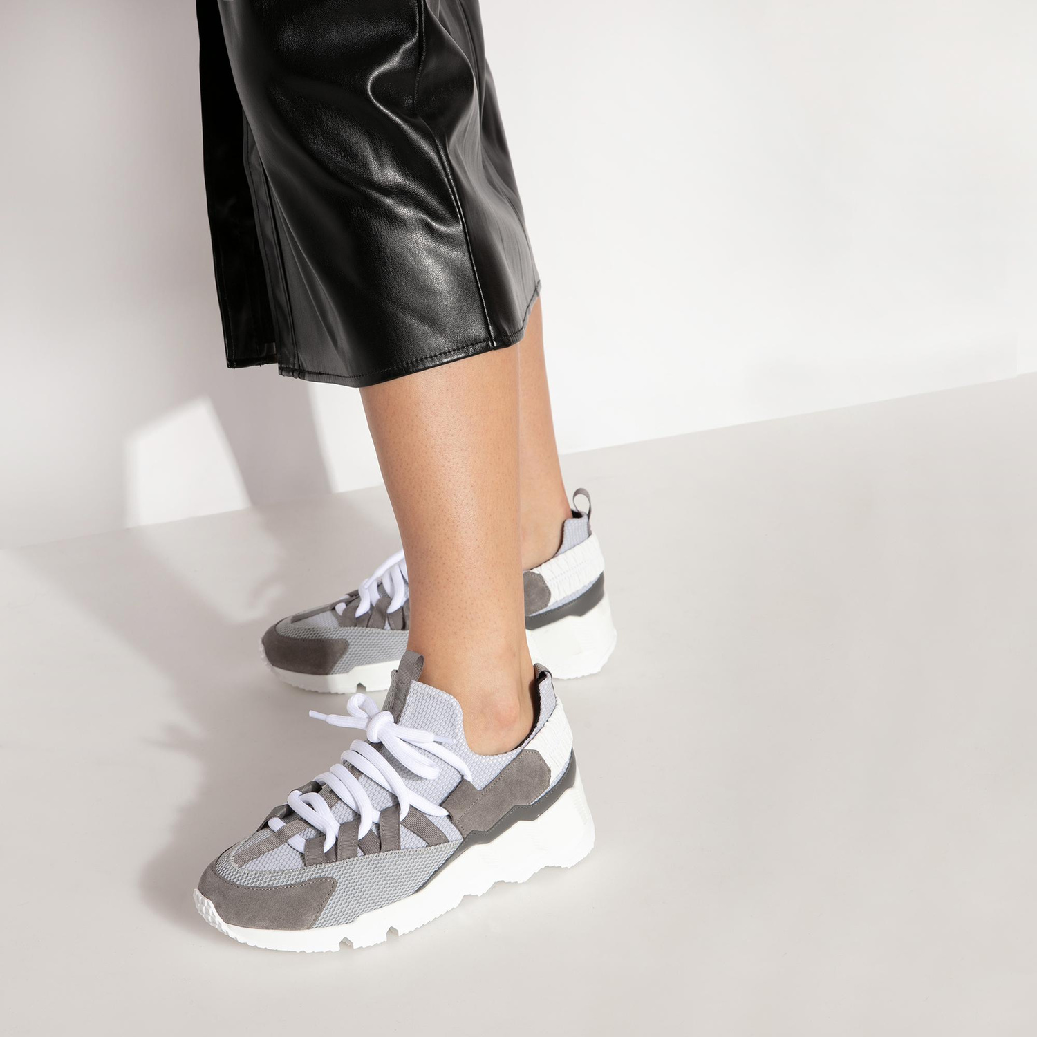 Pierre Hardy Trek Comet sneakers for Men - Grey in UAE