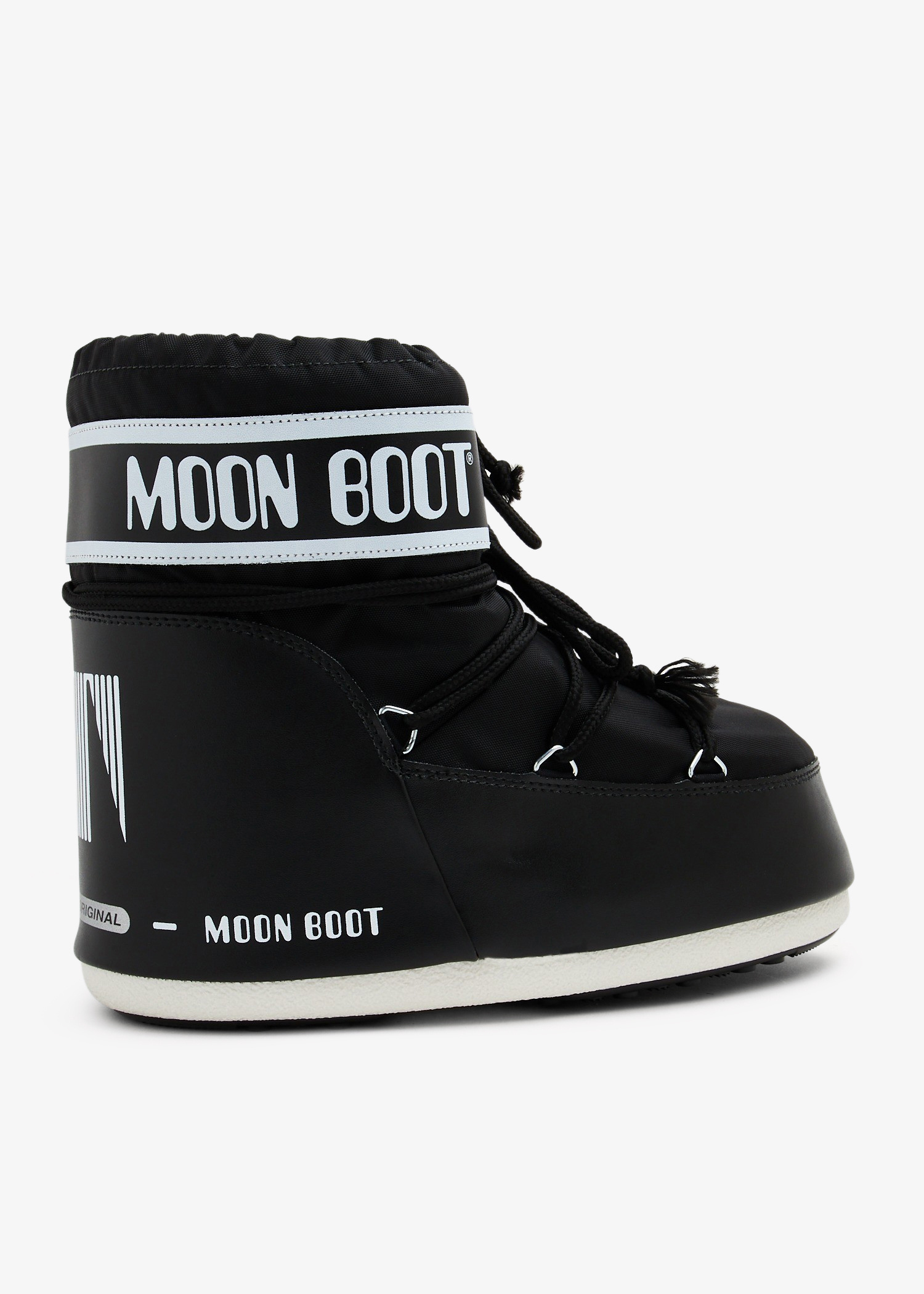 Moon boot icon男式低帮靴子- 黑色阿联酋| | moon boot icon 男