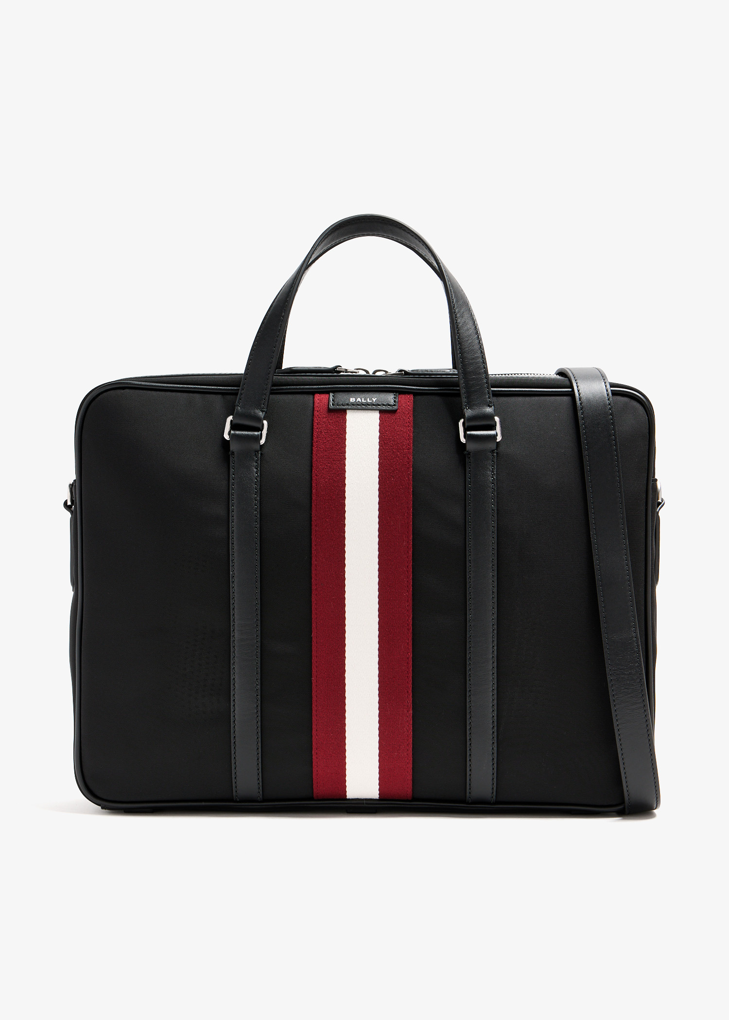 Bally Code briefcase for Men - Black in UAE | Level Shoes