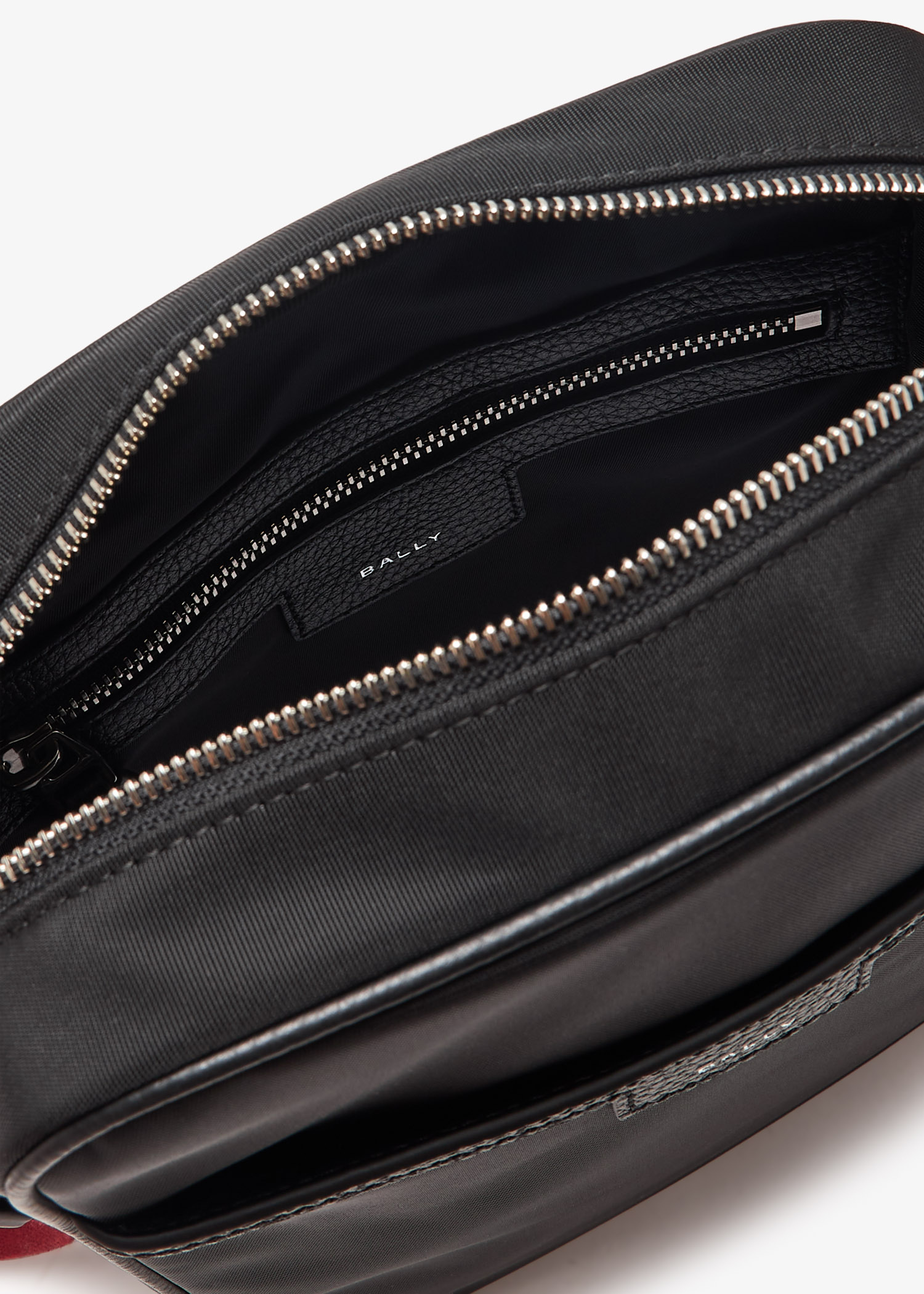 BALLY｜ (MAC03QNY223-U901P) Bally Code crossbody bag for Men - Black in UAE | Level Shoes