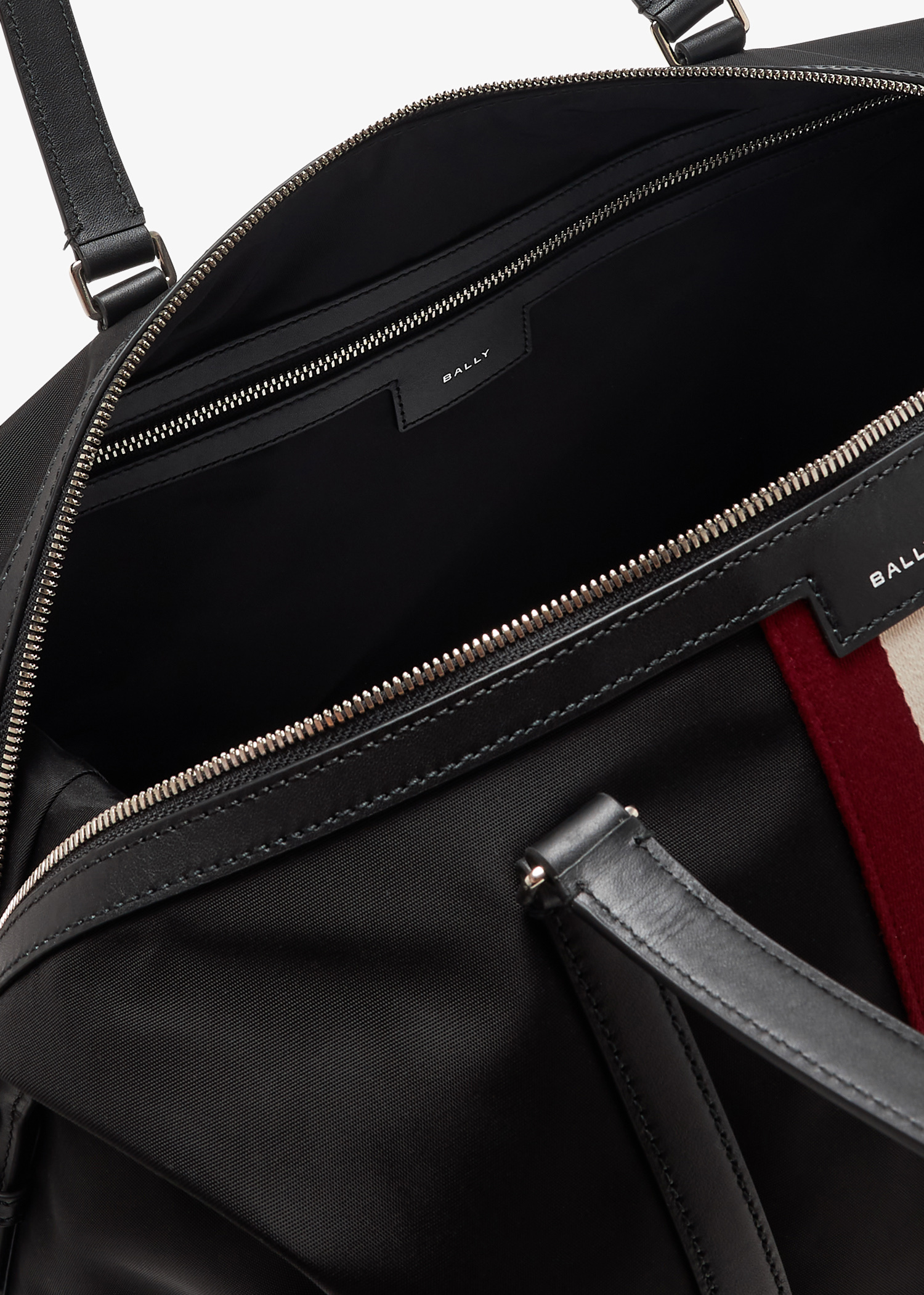 BALLY｜ (MAE03TNY286-U901P) Bally Code duffle bag for Men - Black in Oman | Level Shoes