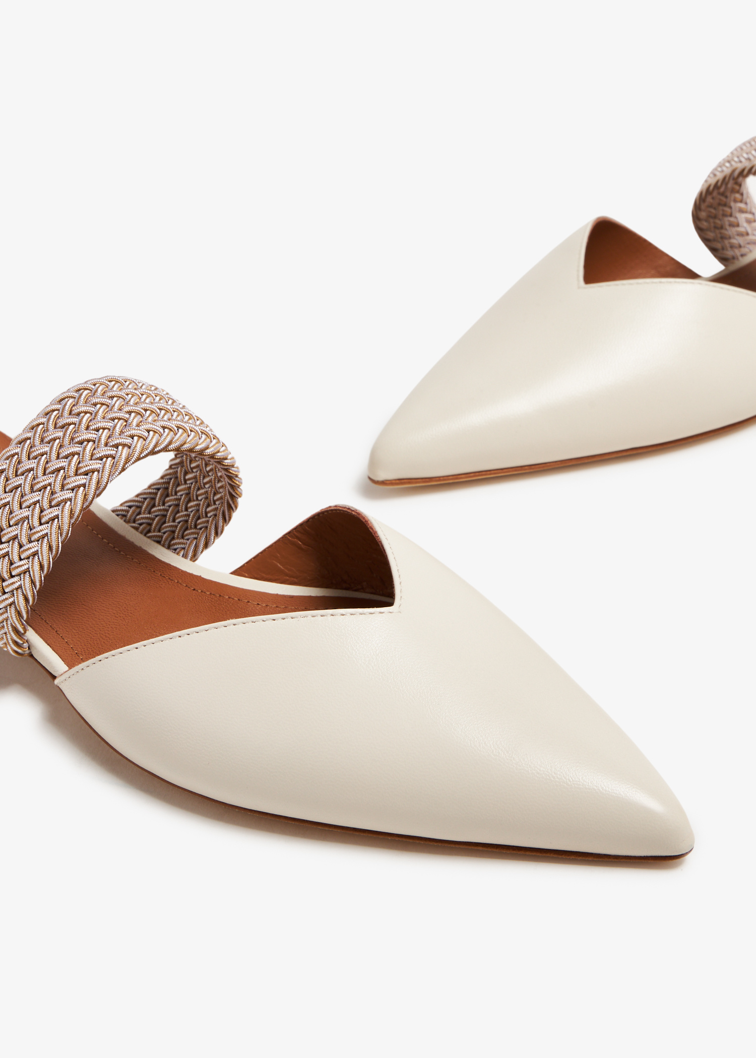 MALONE SOULIERS WEST902PASTELMULTICOLOUR 関税送料込 Malone Souliers Maisie flats for Women - White in UAE