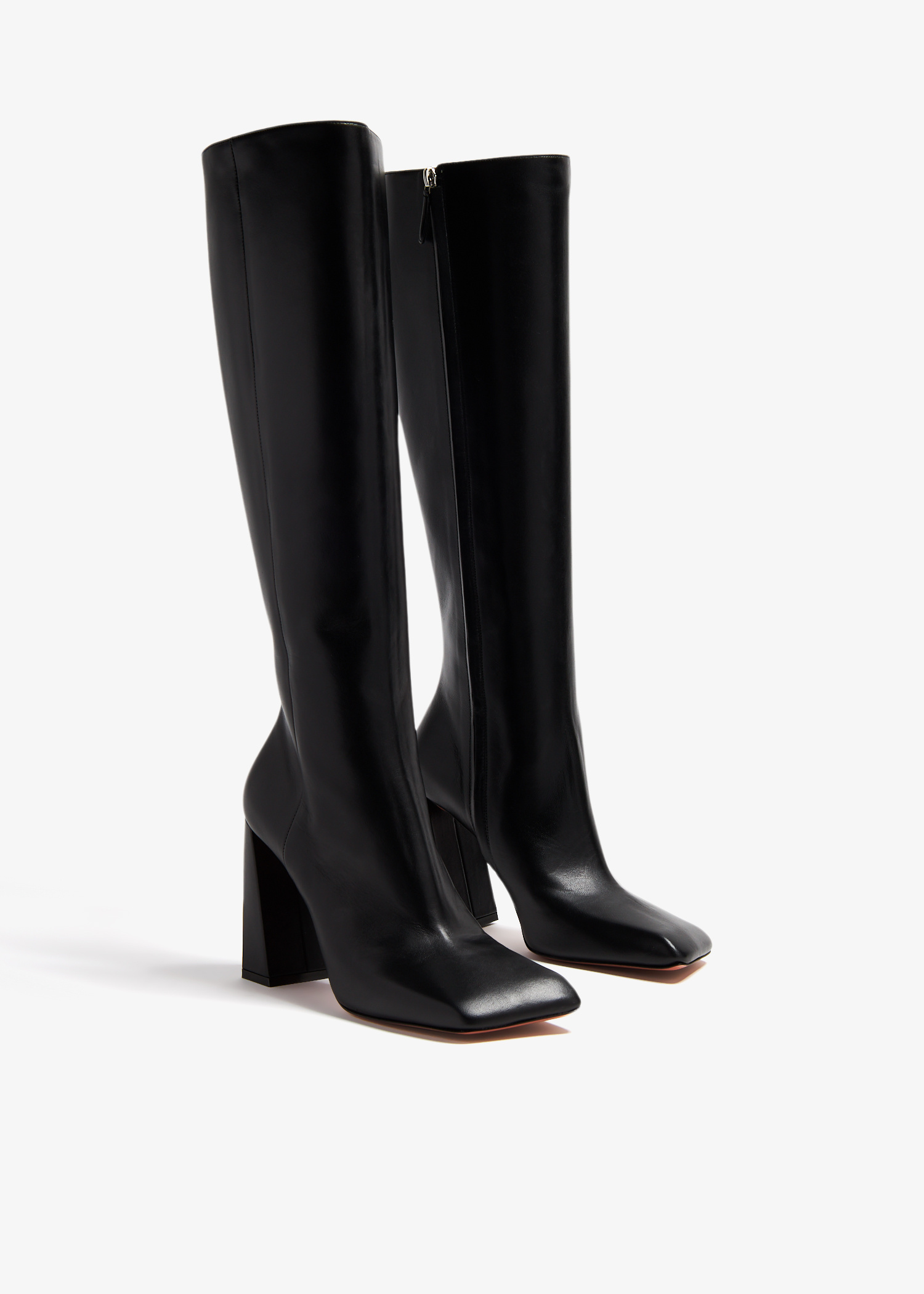 Amina Muaddi Marine boots for Women - Black in UAE | Level Shoes