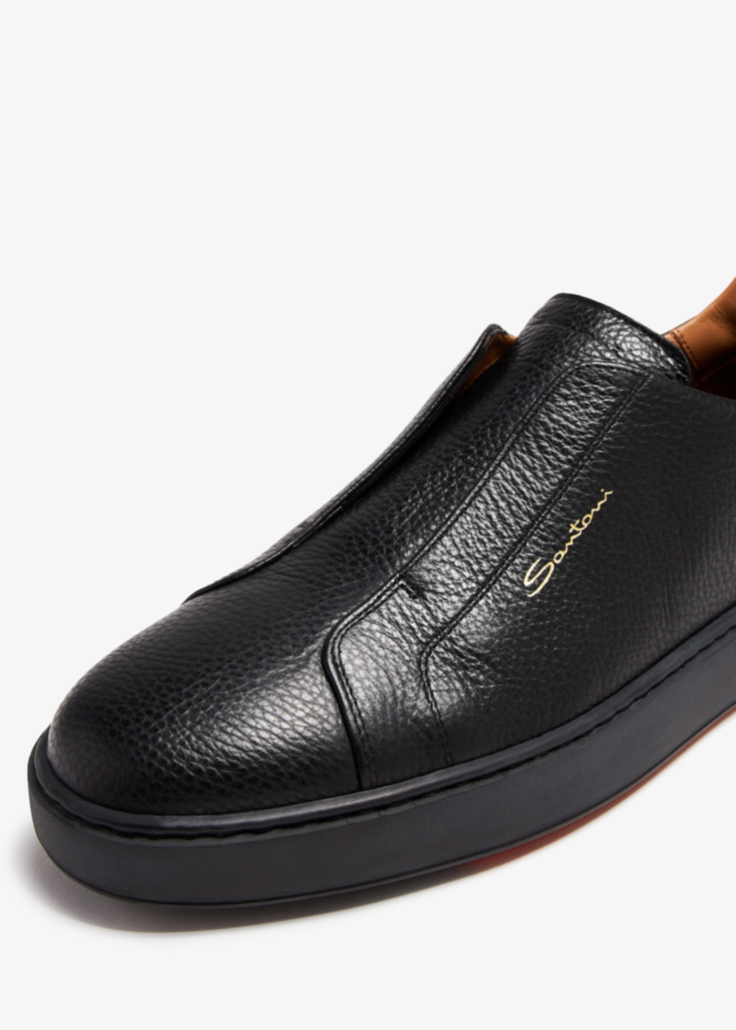 スニーカー SANTONI Men Sneakers MBCD21995NEAT LLDN01 Black Santoni sneakers – Michele Franzese