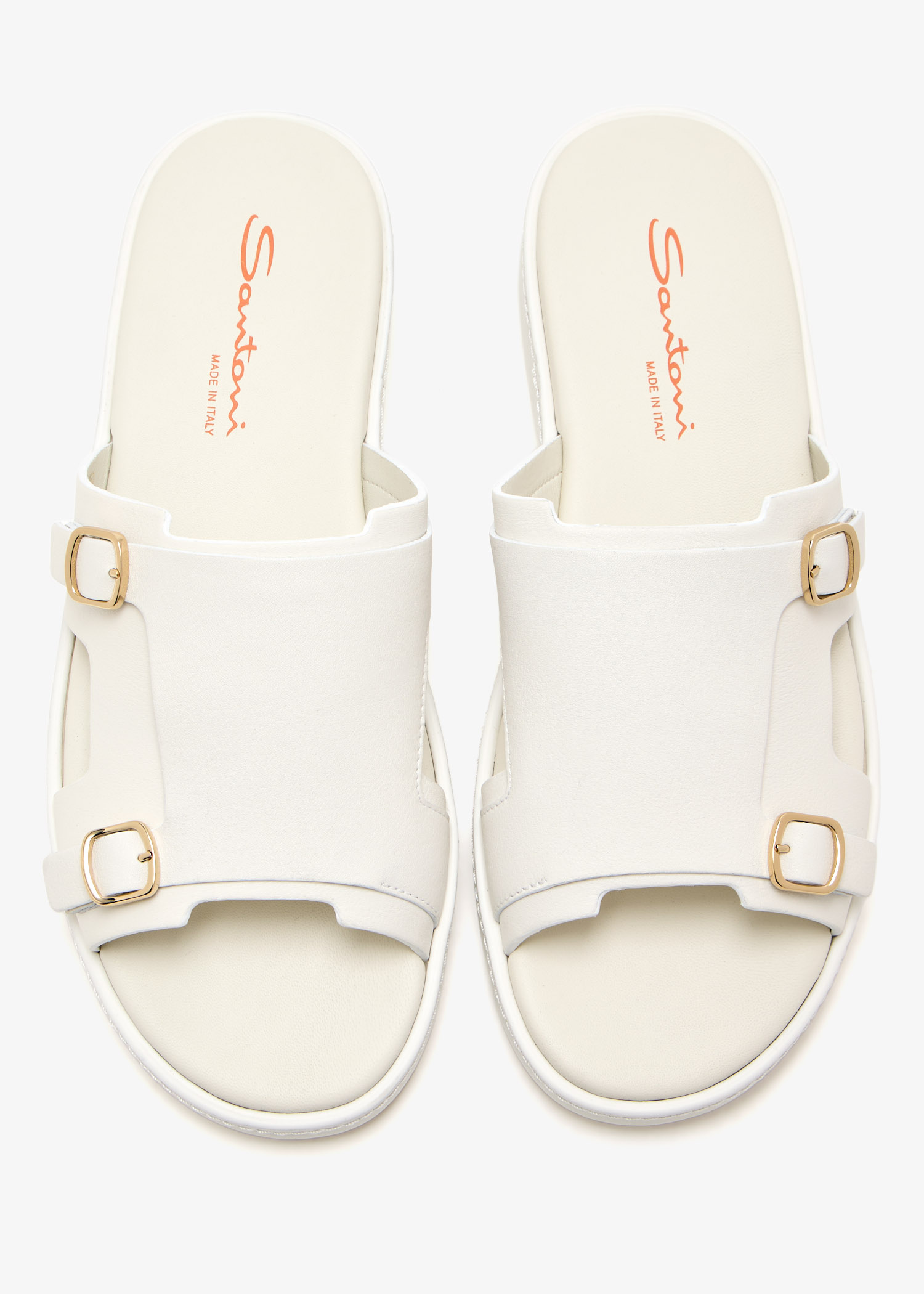サンダル・ミュール SANTONI SS25 Sandals (WHPF71520HA1NLLX D50) Santoni Serpentine sandals for Women - Black in UAE | Level