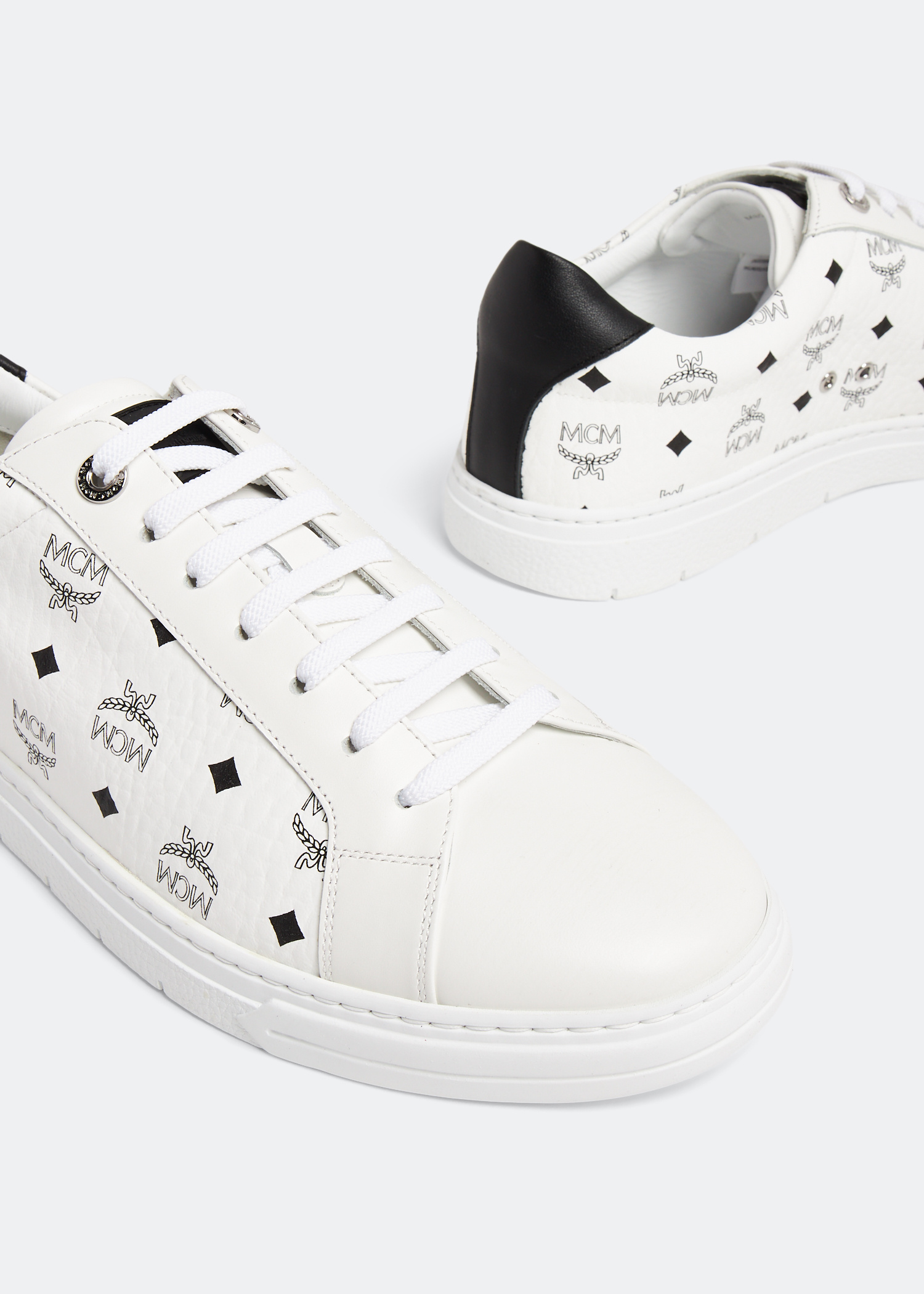 MCM Terrain Lo sneakers for Women - White in UAE | Level Shoes MCM Terrain Lo sneakers for Women - White in UAE | Level Shoes