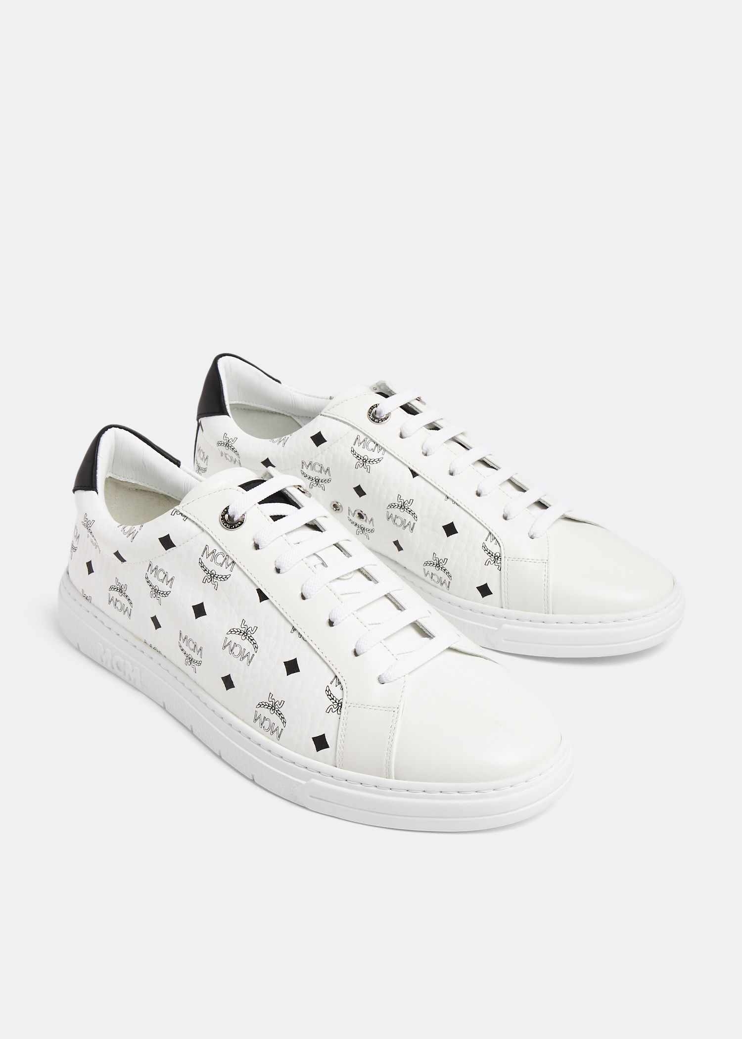MCM Terrain Lo sneakers for Women - White in USA | Level Shoes