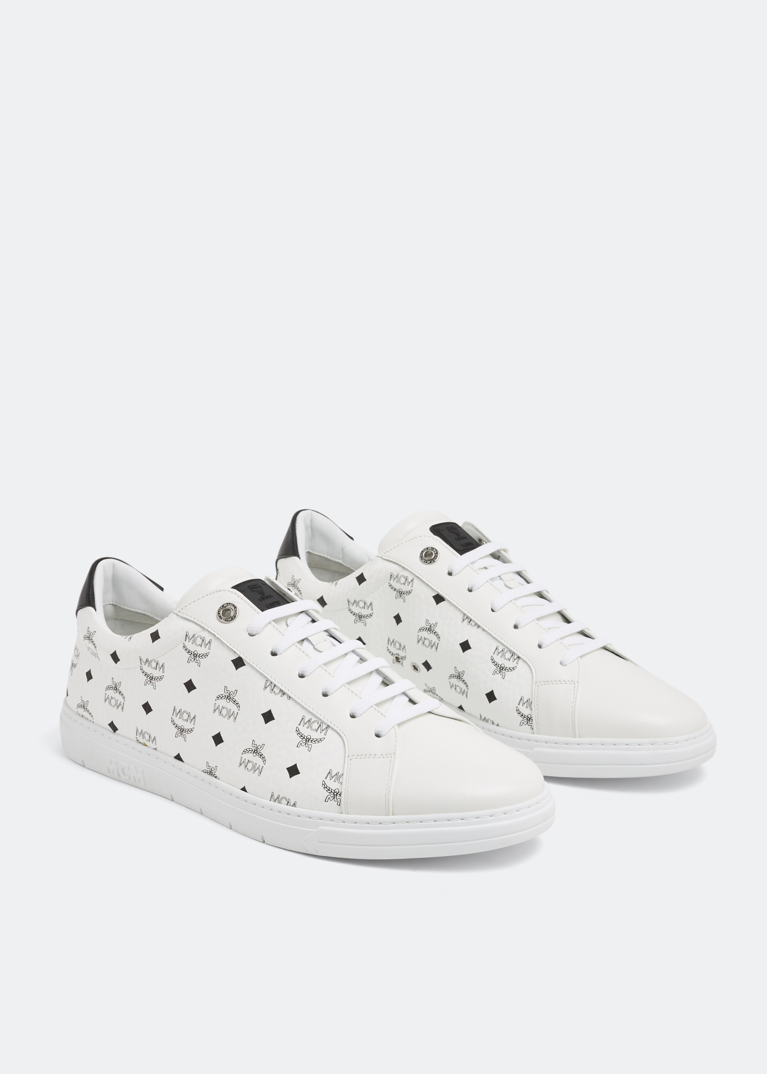 MCM Terrain Lo sneakers for Men - White in UAE | Level Shoes