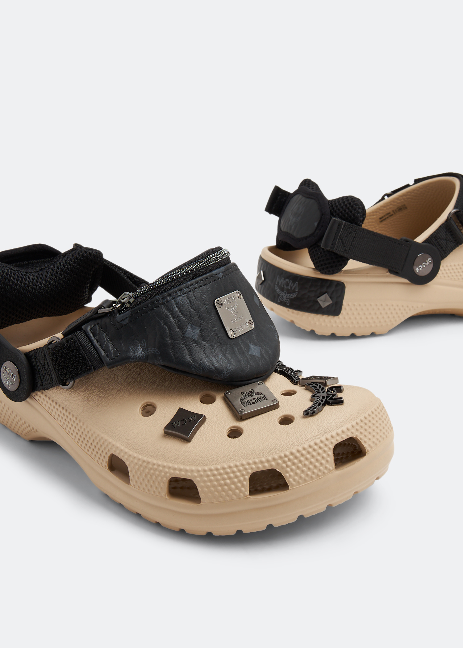 MCM x Crocs Classic clogs for Men - Beige in UAE | Level Shoes