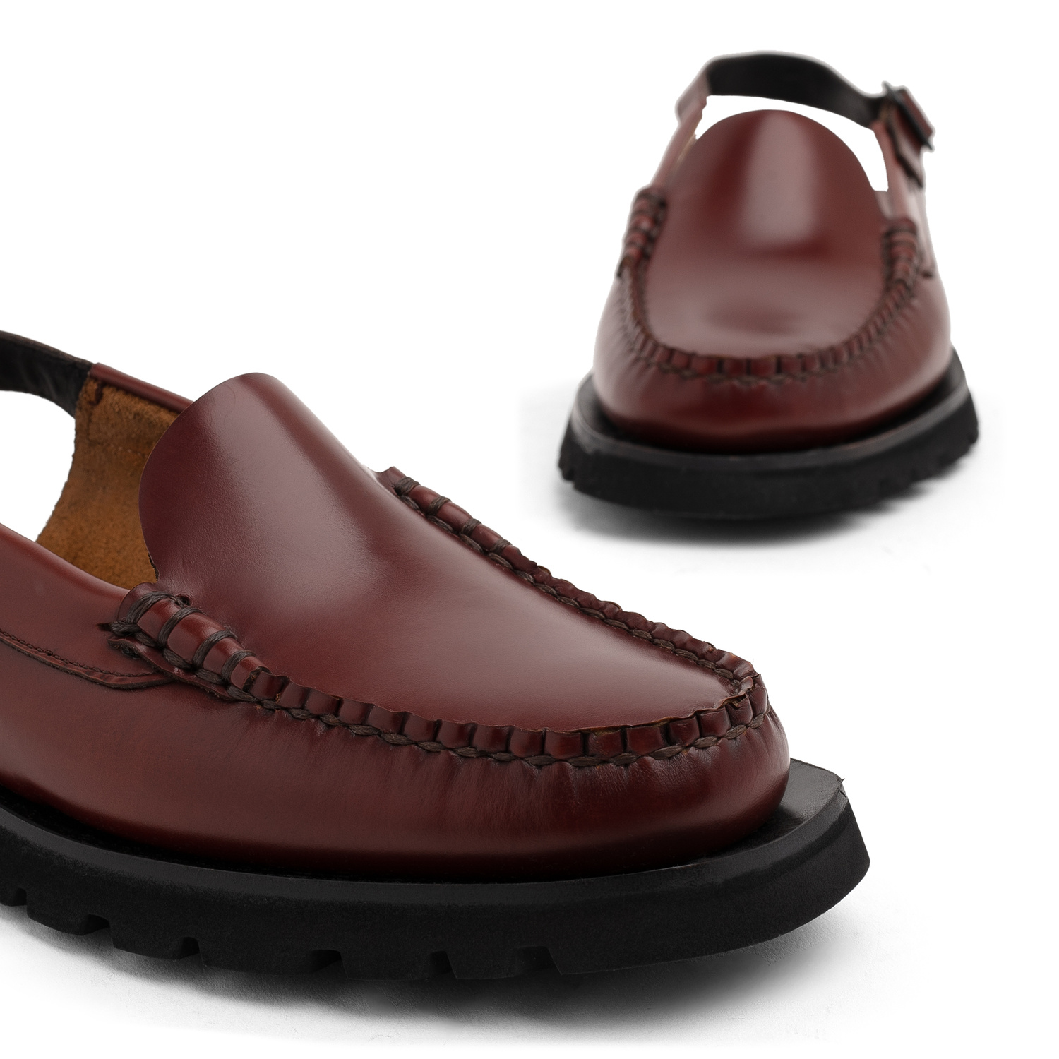 Hereu Raiguer Sport slingback loafers for Men - Brown in UAE 