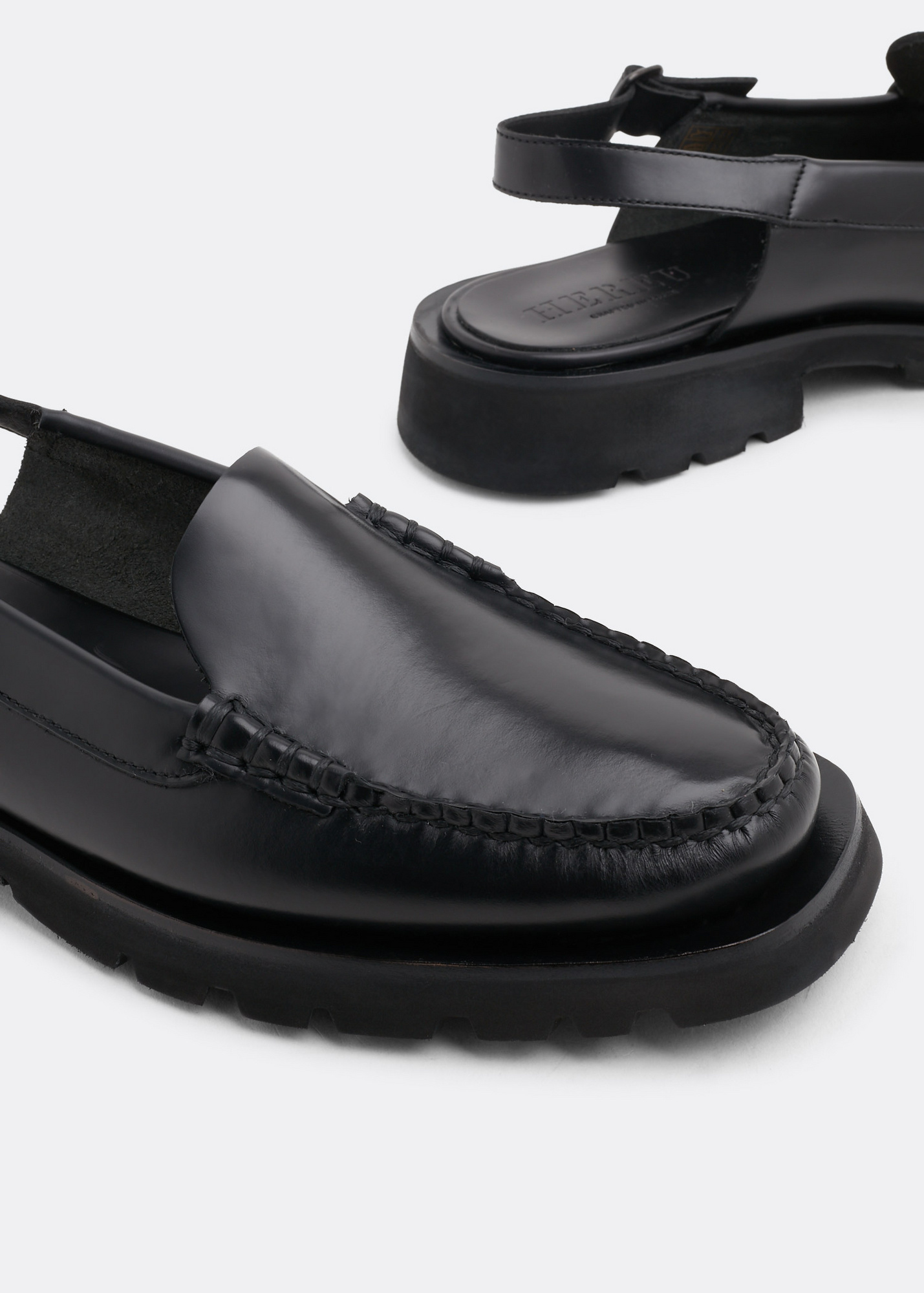 Hereu Raiguer Sport slingback loafers for Men - Black in UAE 