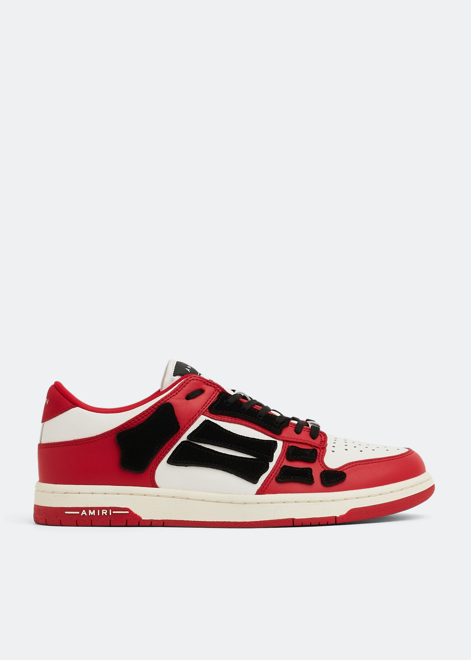 【大人気】AMIRI Skel Top Low スニーカー AMIRI Skel Top Low スニーカー | ホワイト | FARFETCH JP