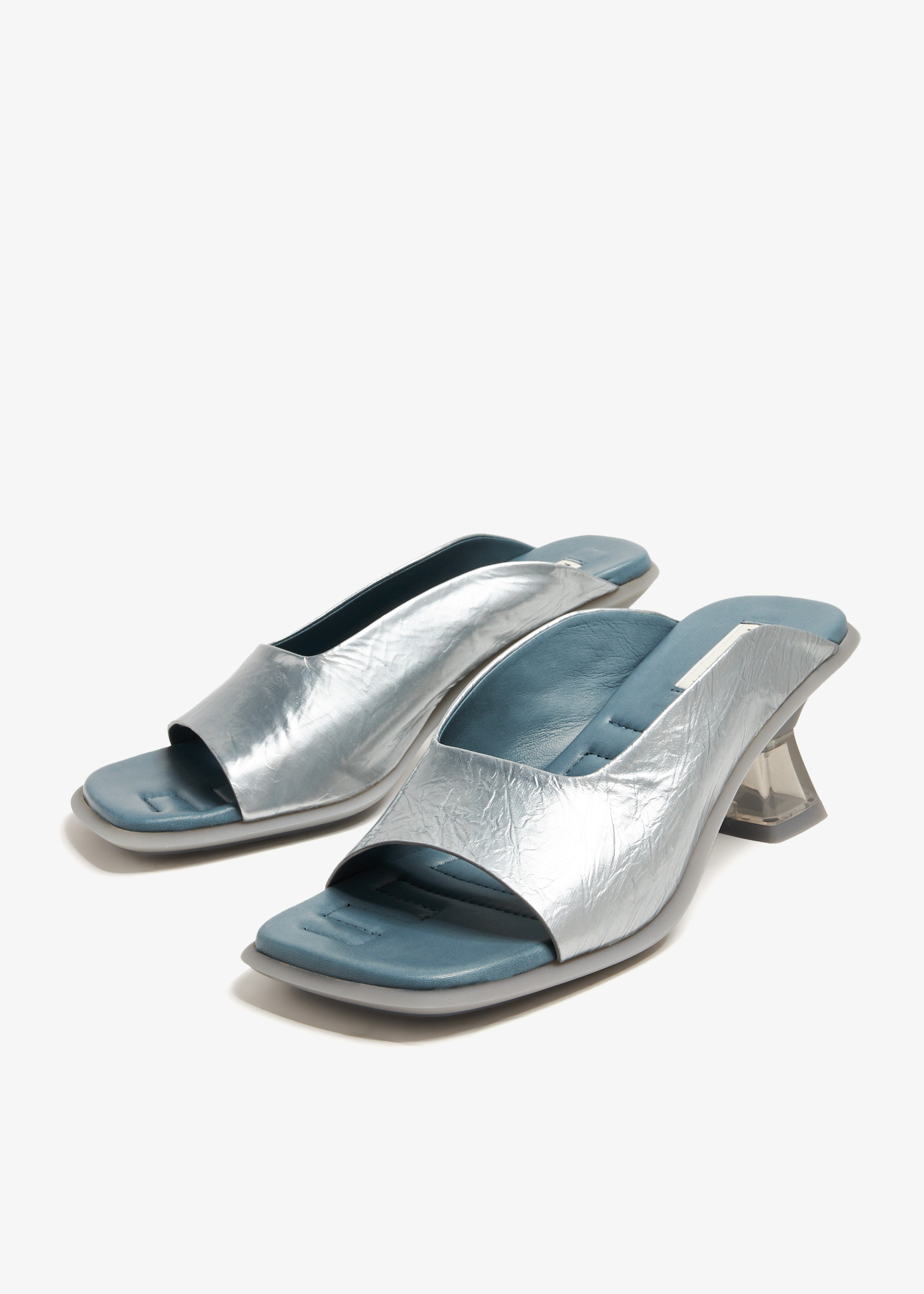 Miista Janaina mules for Women - Blue in USA | Level Shoes