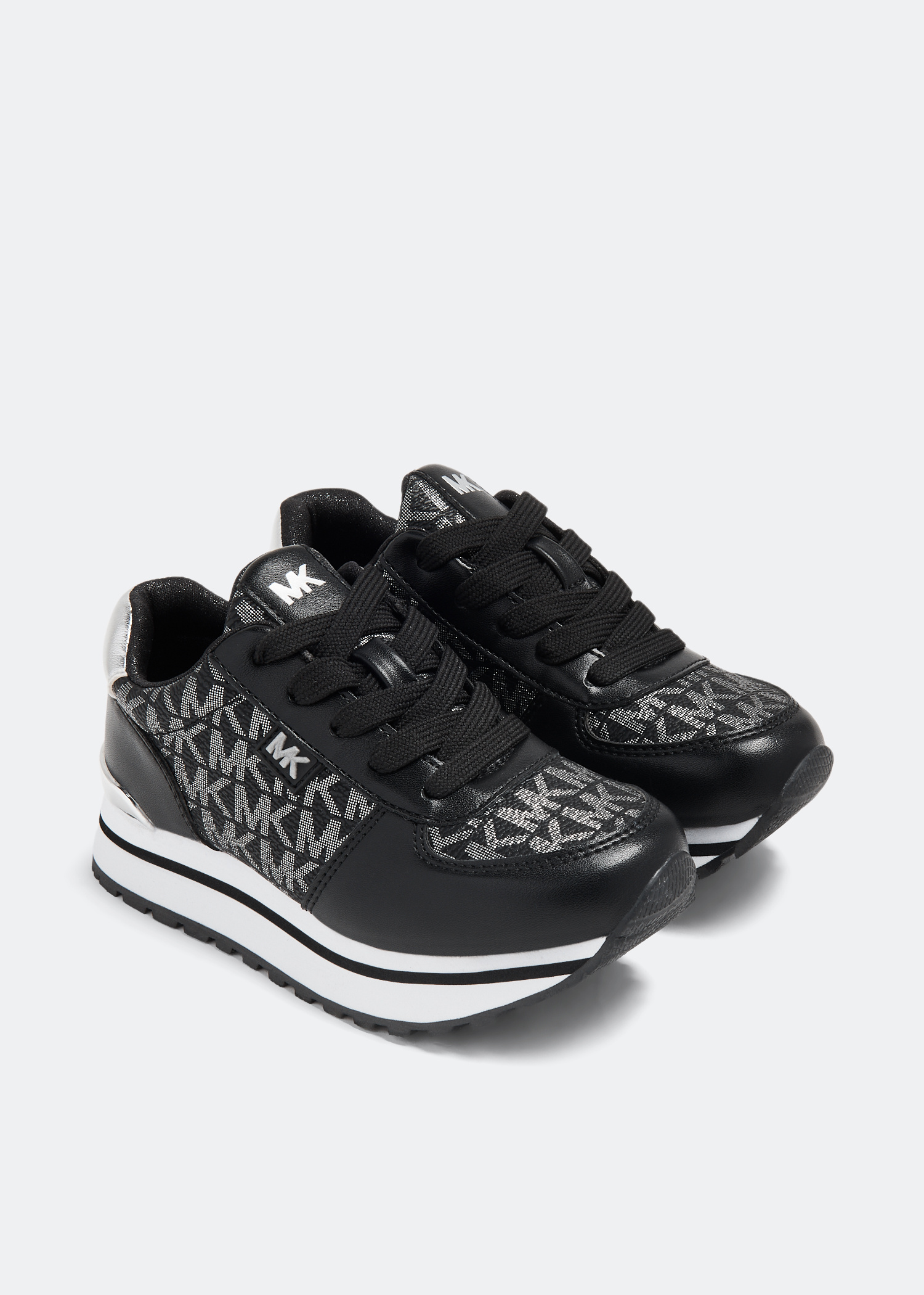 Michael Kors Monique sneakers for Girl - Black in USA | Level Shoes