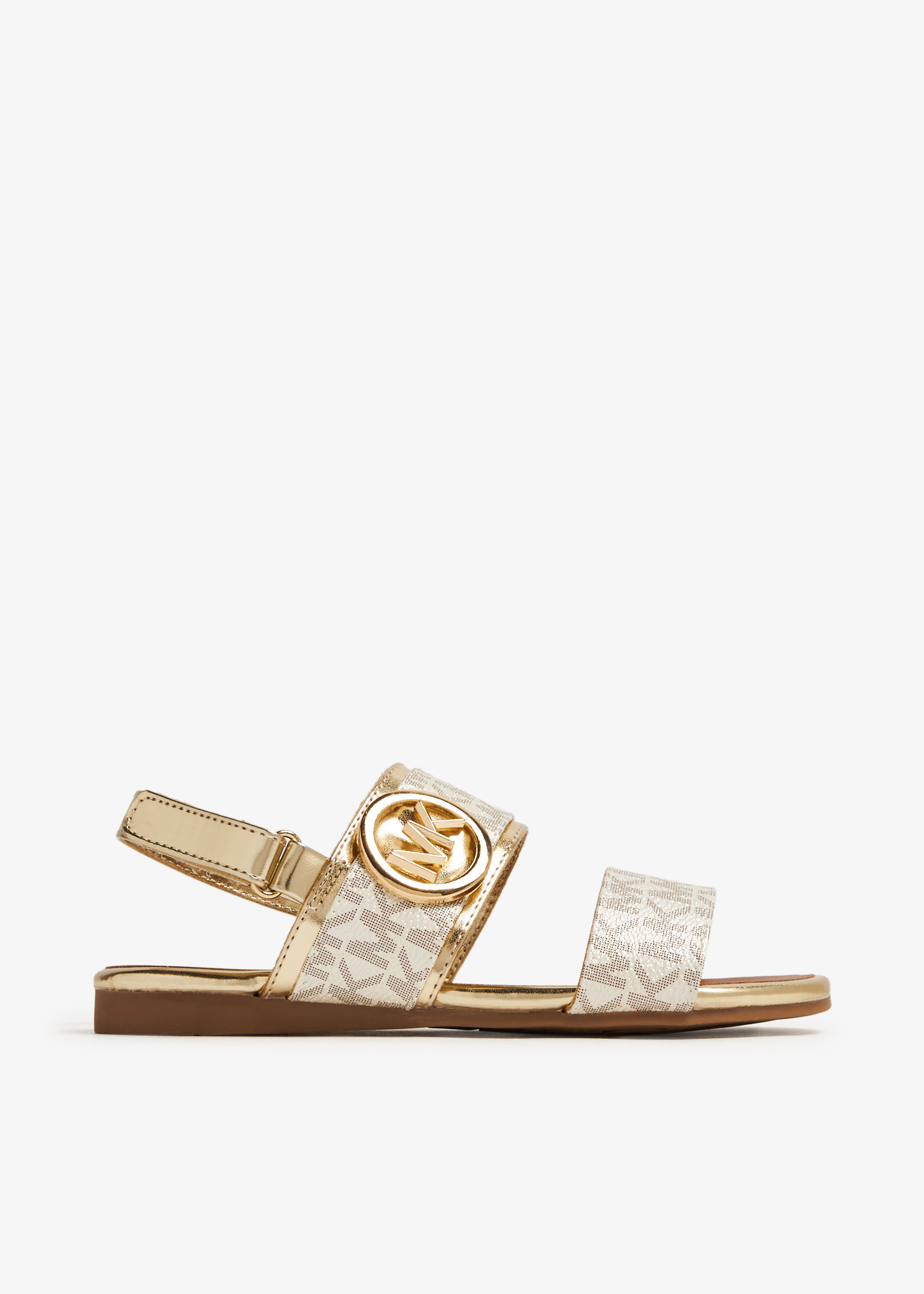 期間限定セール! Michael Kors べっ甲/ゴールドバングル Michael Kors Sydney Kenzie 2 sandals for Girl - Gold in