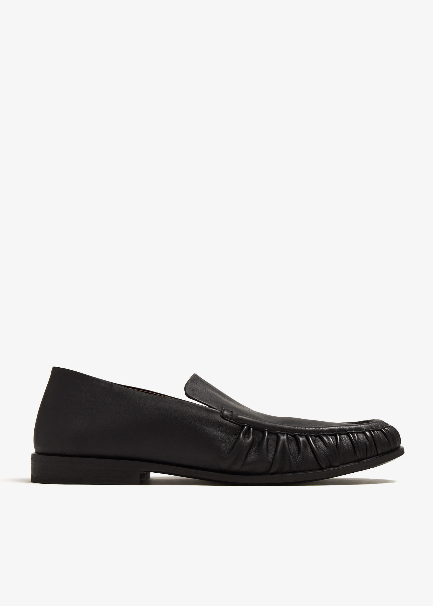 Marsell Leather mocassino loafers for Men - Black in USA | Level Shoes
