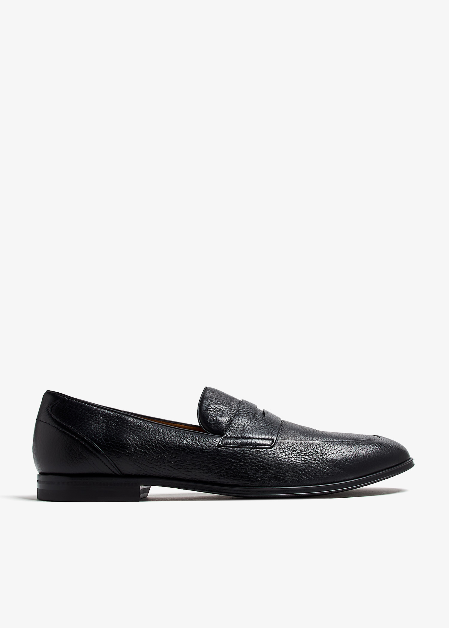 未使用✨BALLY White Striped Black Loafers Sepatu BALLY STRIPE WHITE BLACK LOAFERS 100% ORIGINAL